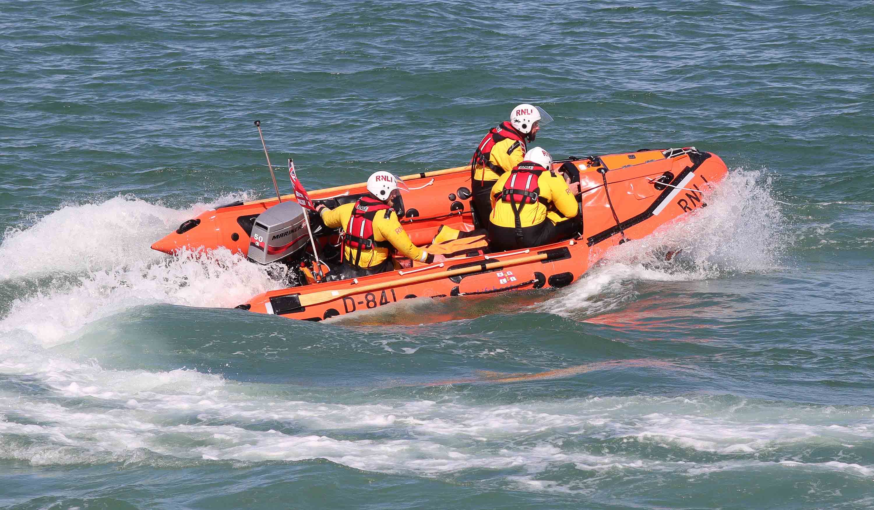 Margate RNLI's D class inshore lifeboat 'Alfred Alexander Staden' (RNLI Margate)