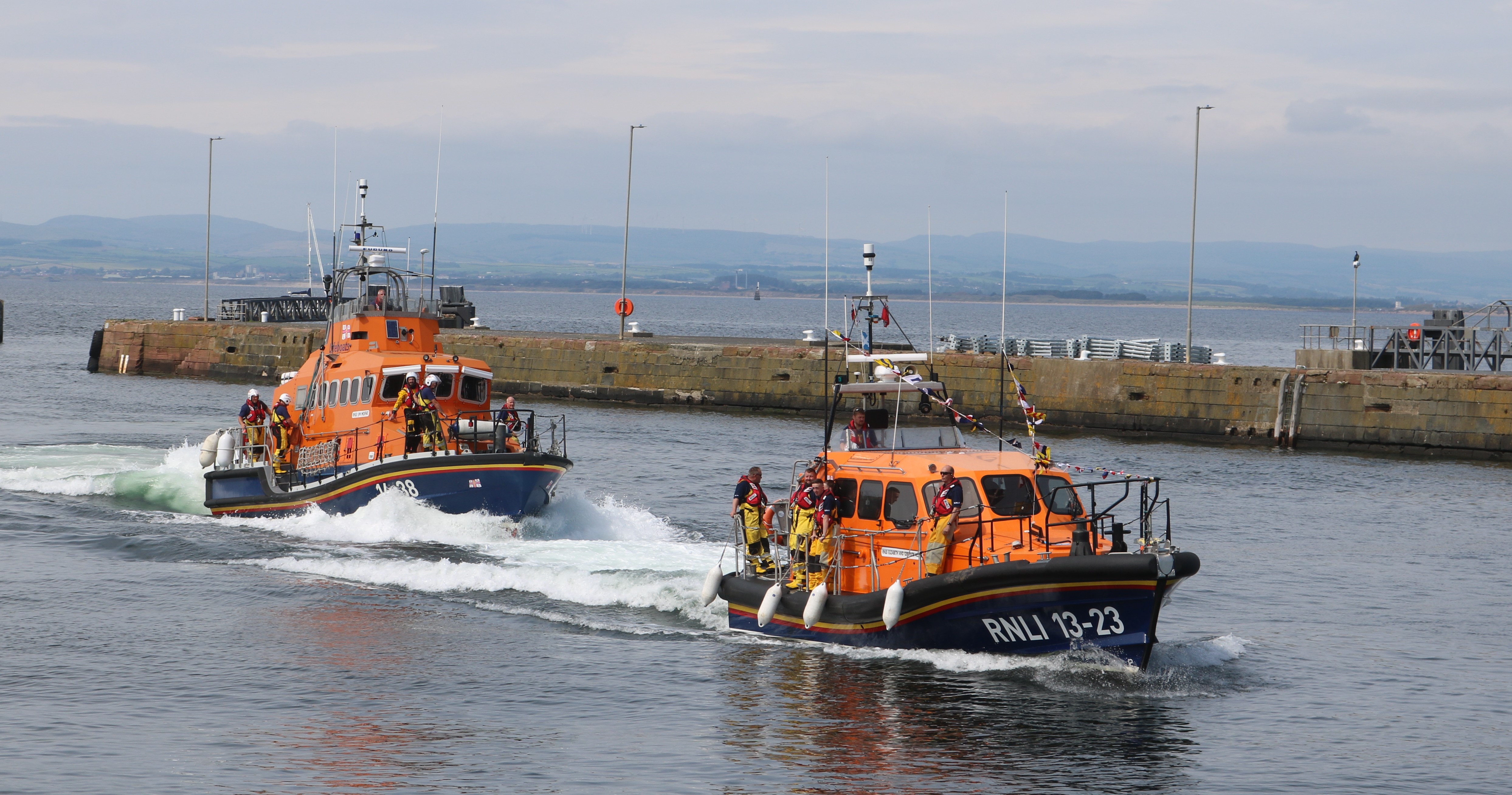 Troon and Girvan all-weather lifeboats