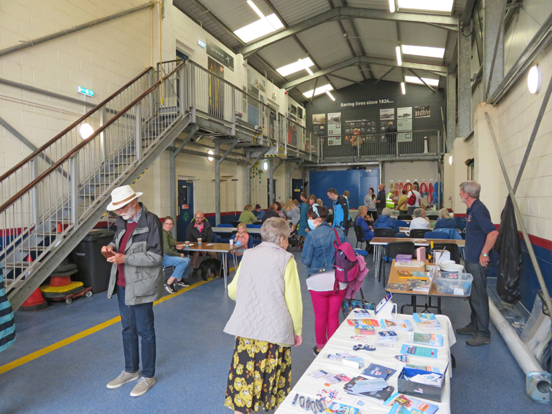 Seahouses Boathouse welcoming Coffee Morning supporters