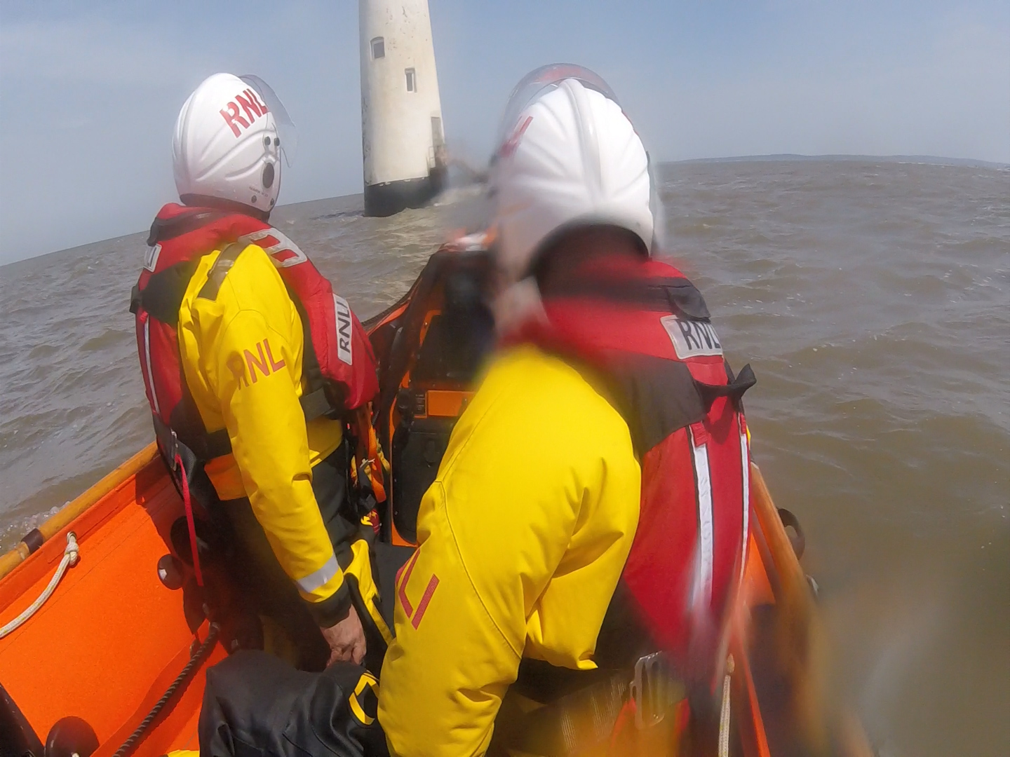 approaching lighthouse