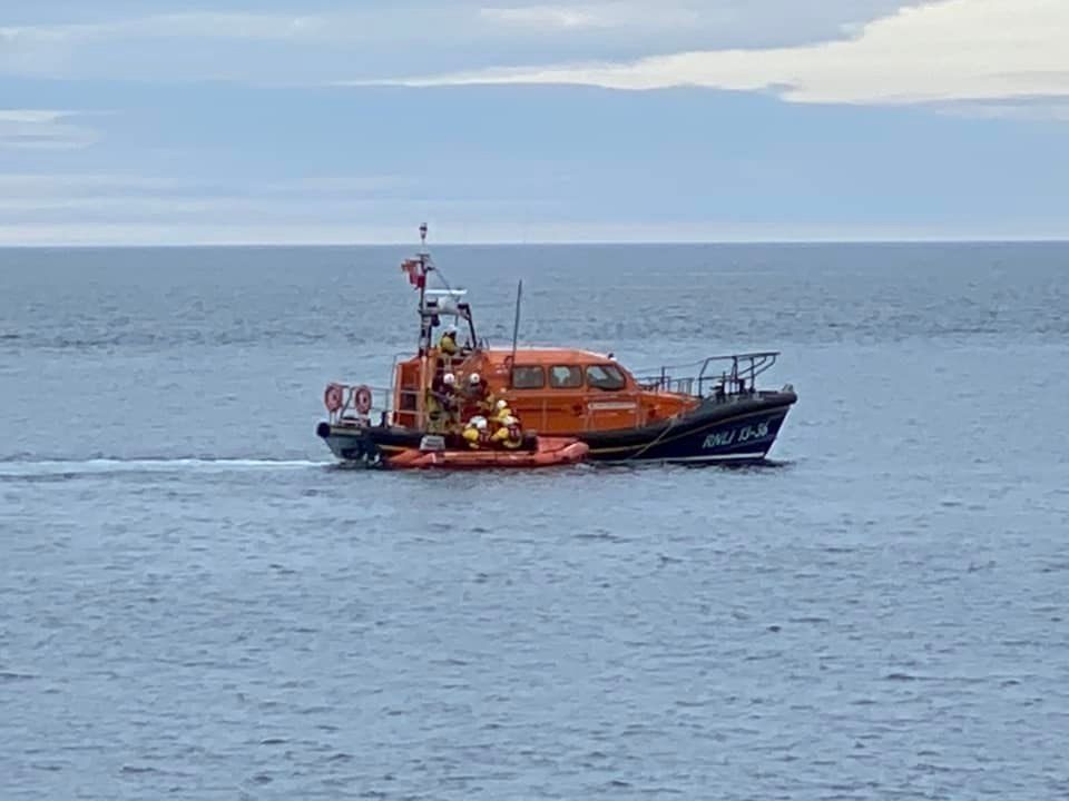 Seahouses and Craster Lifeboats = casualty transfers