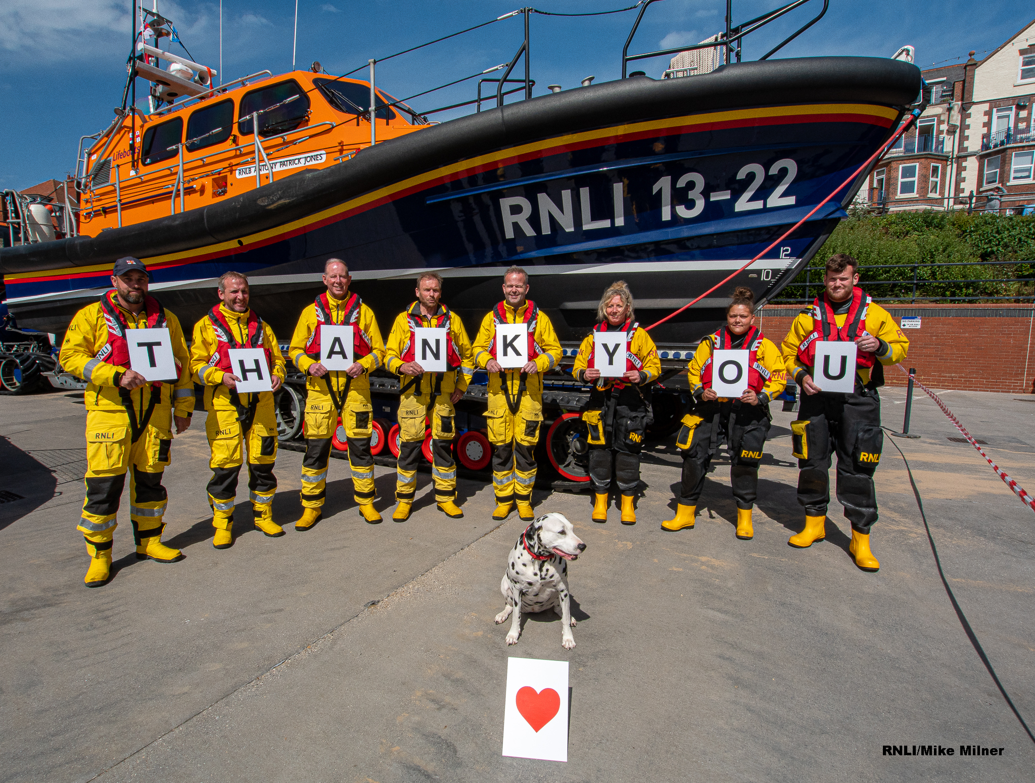 Bridlington RNLI - Thank You Message