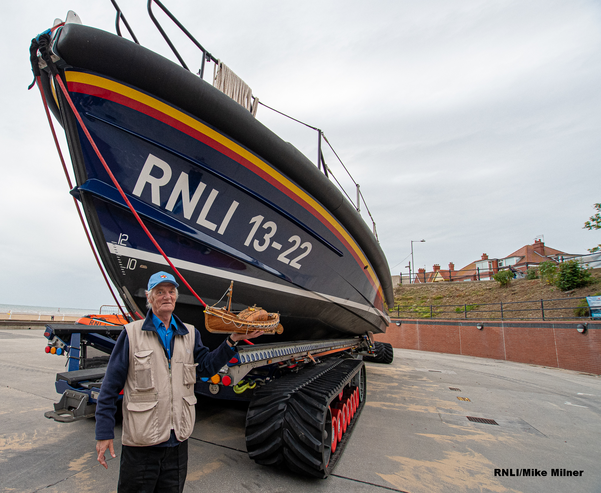 John Hardy from Boston Lincolnshire and his Liverpool Class Model.