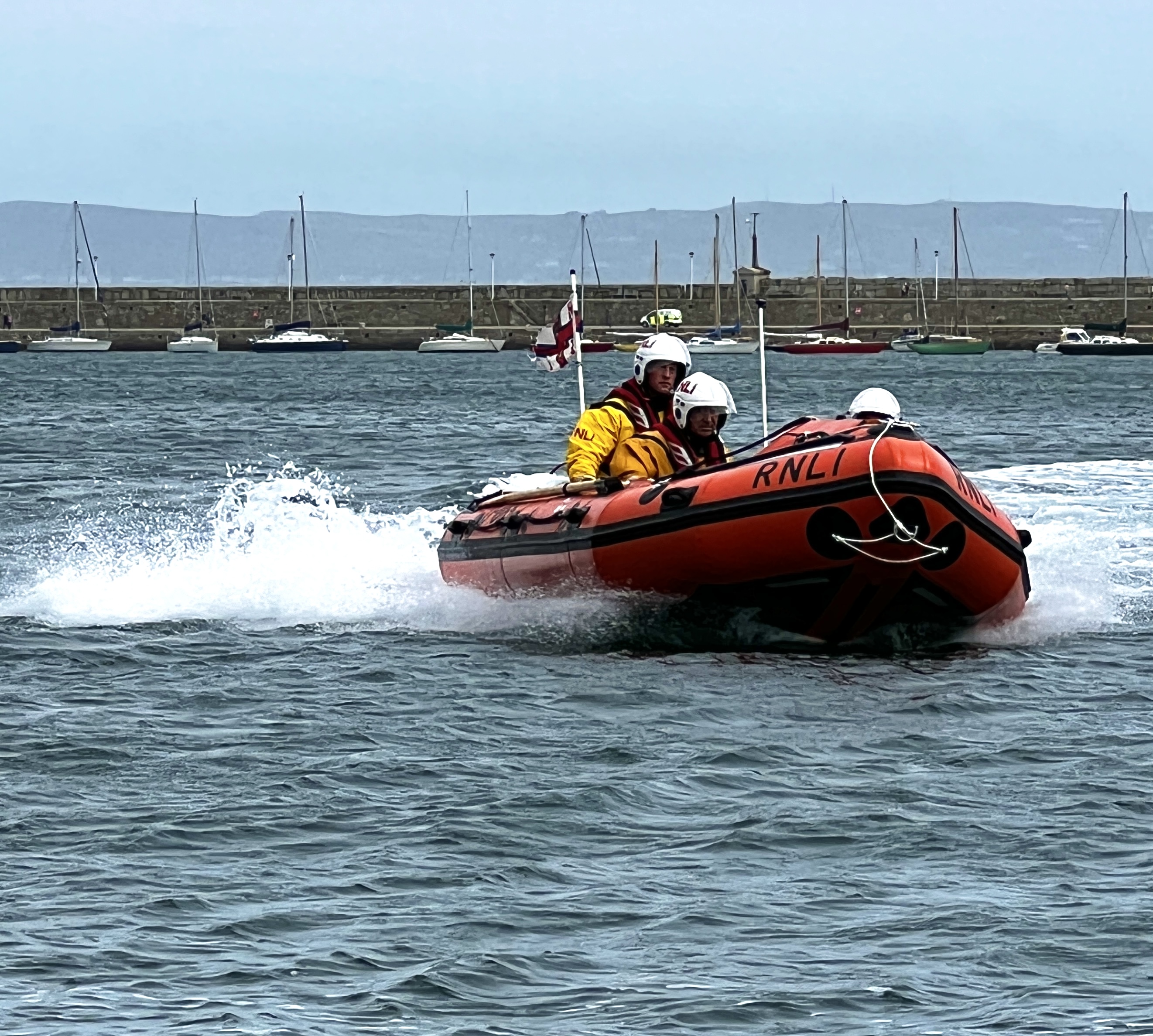 ILB underway with three crew onboard