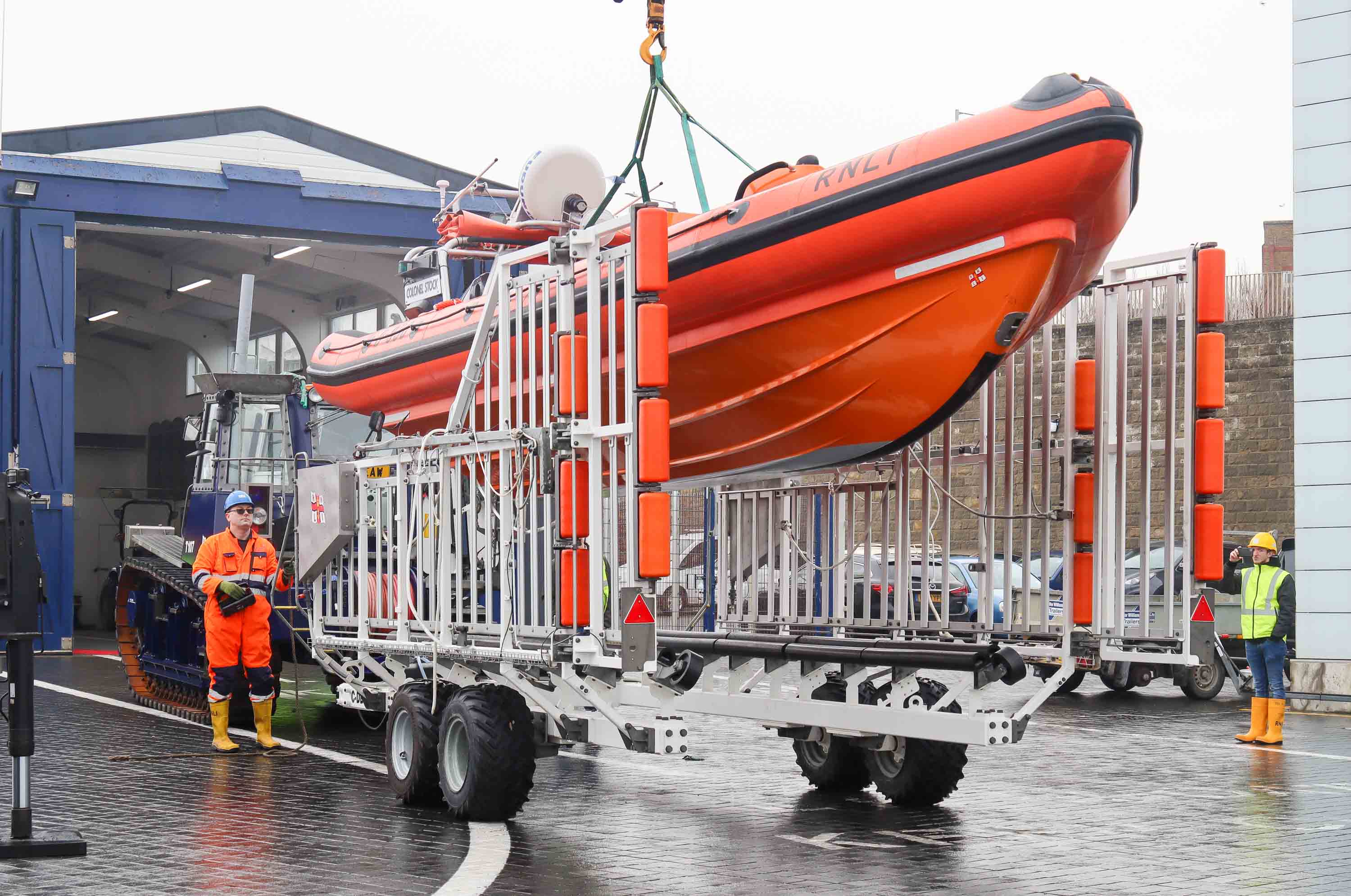 B930 delivered to station 02.03.22 75 (RNLI Margate)
