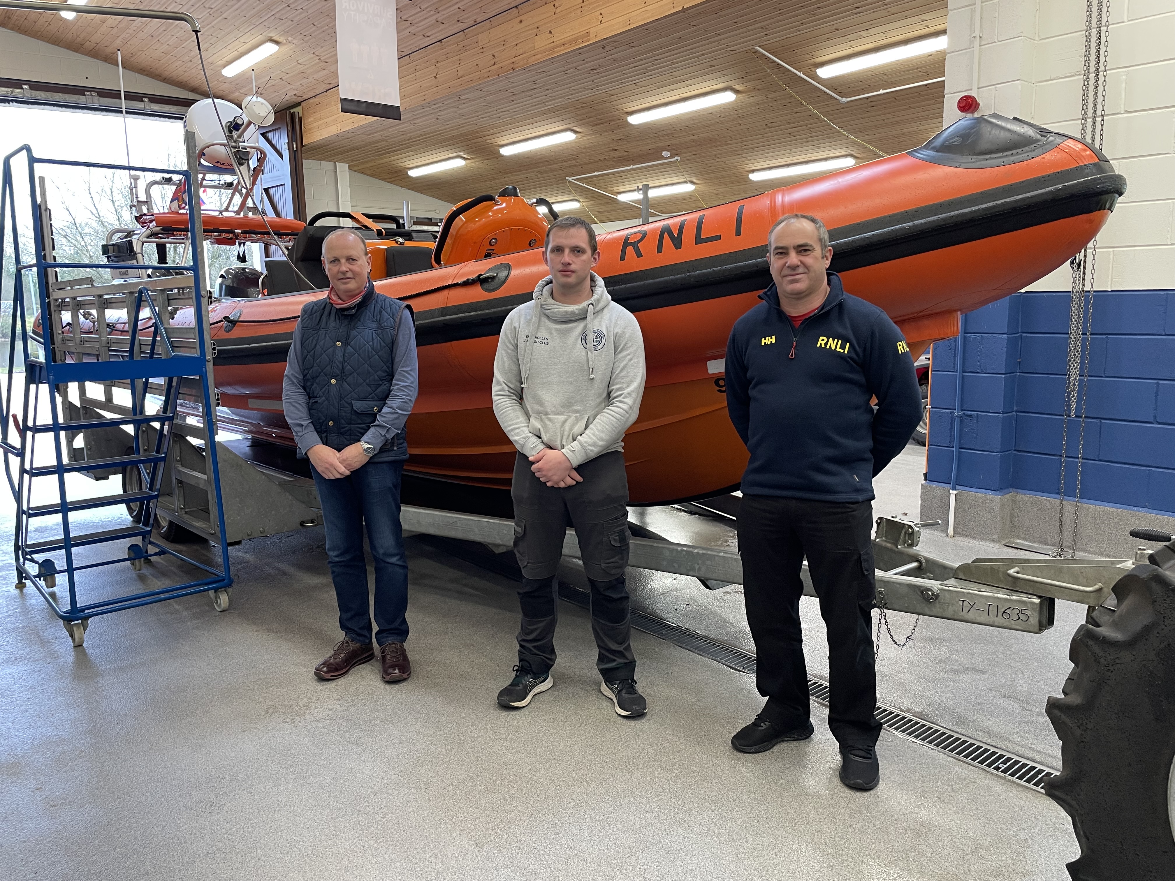 New Helm for Carrybridge Lifeboat Station