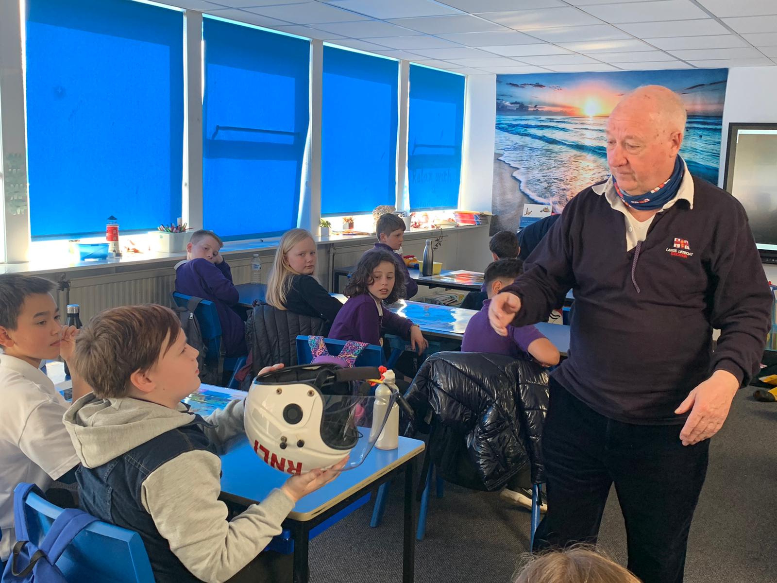 Trying out the RNLI kit