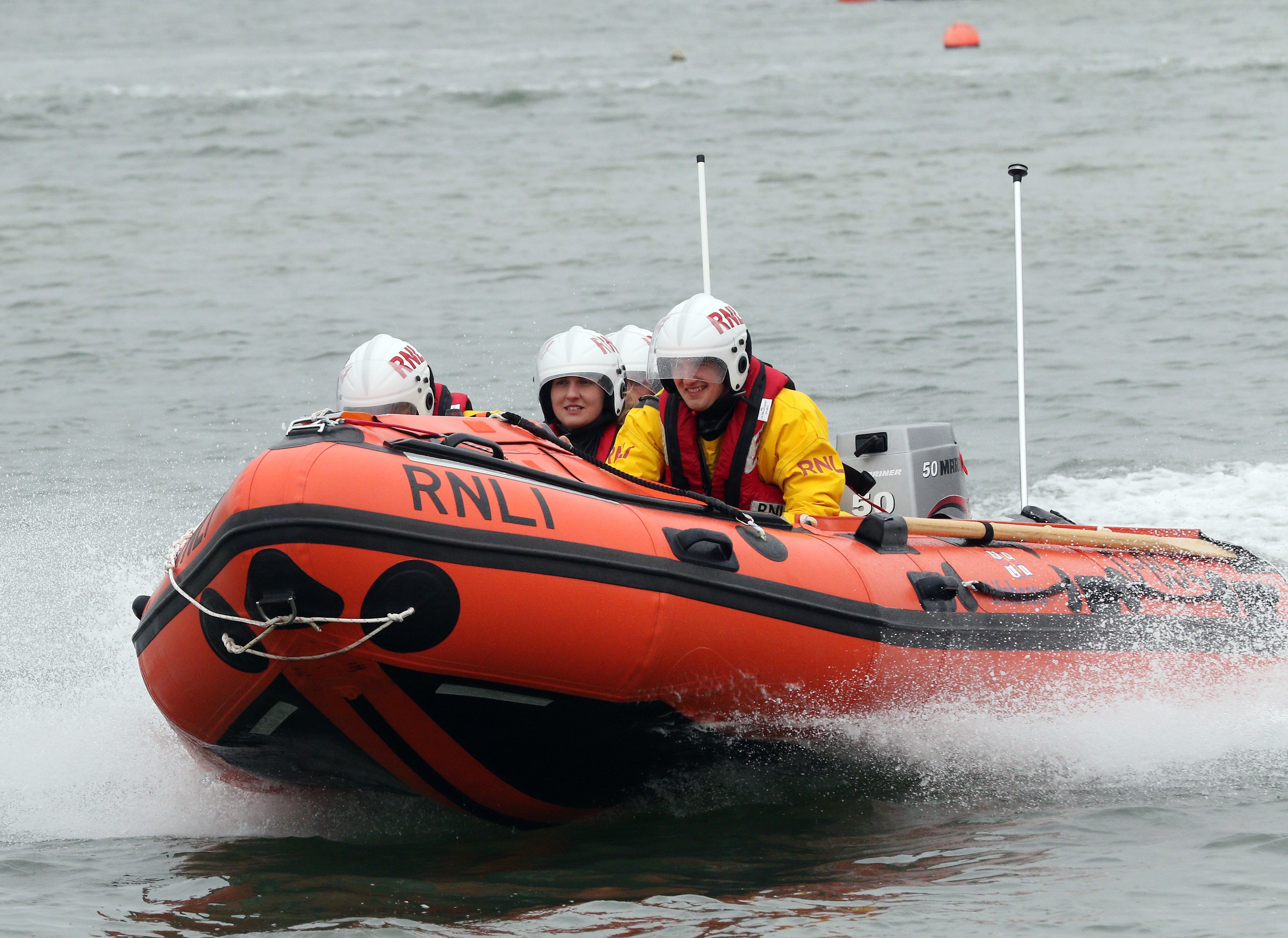 The Ronnie Sinclair launches at the naming ceremony