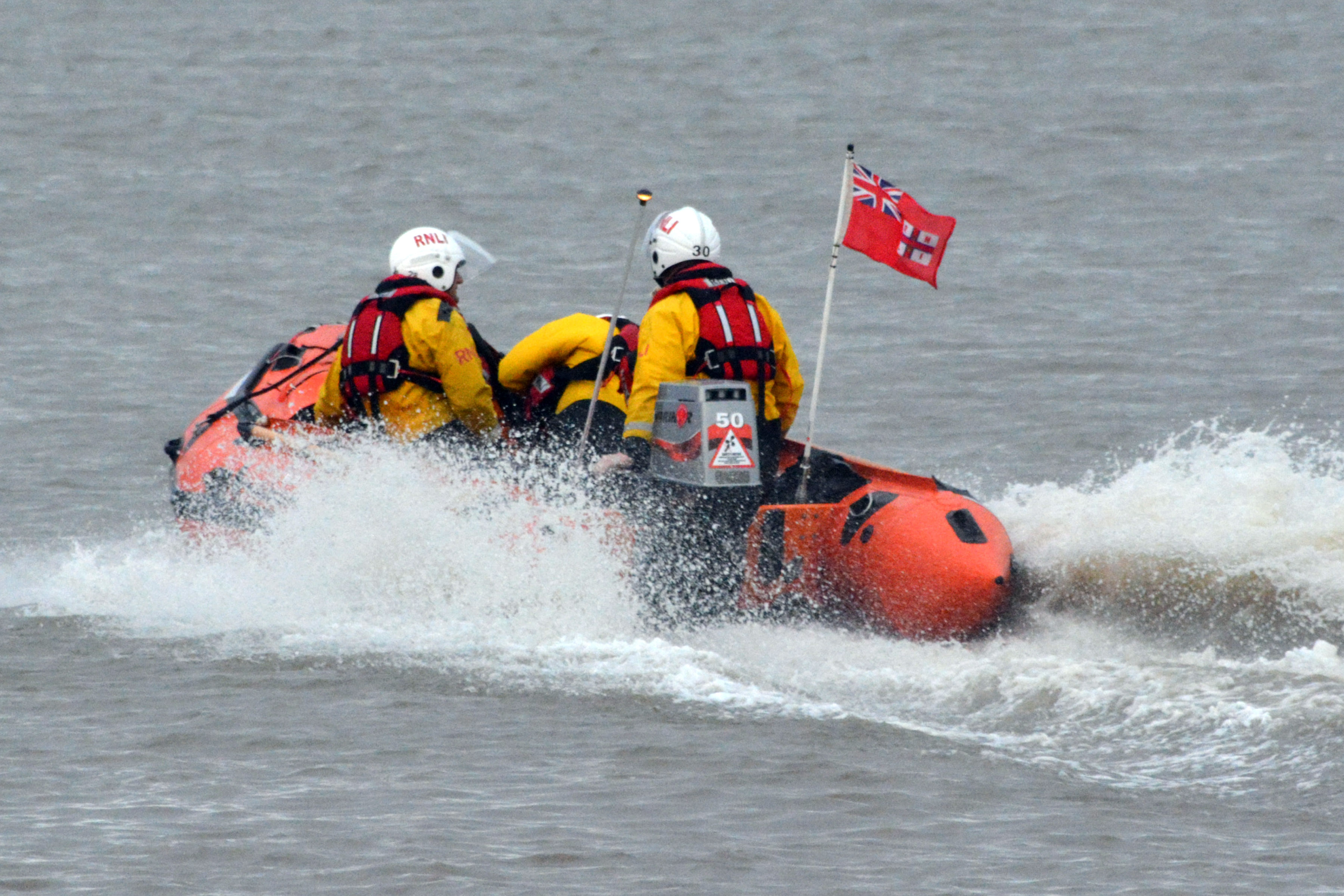 Library image of Burnham-on-Sea D class lifeboat 'Burnham Reach'