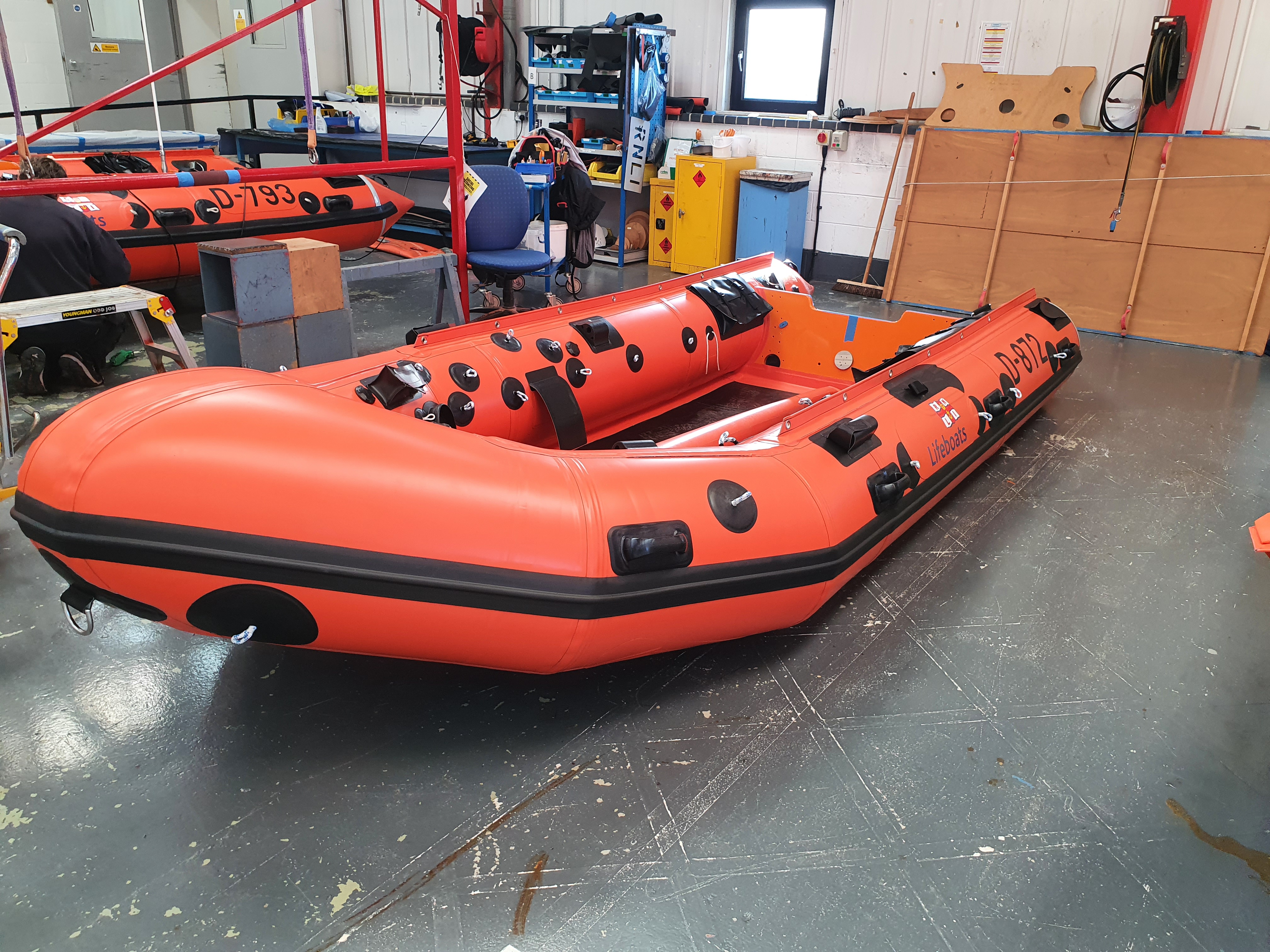 D-872 Ollie Naismith II under construction