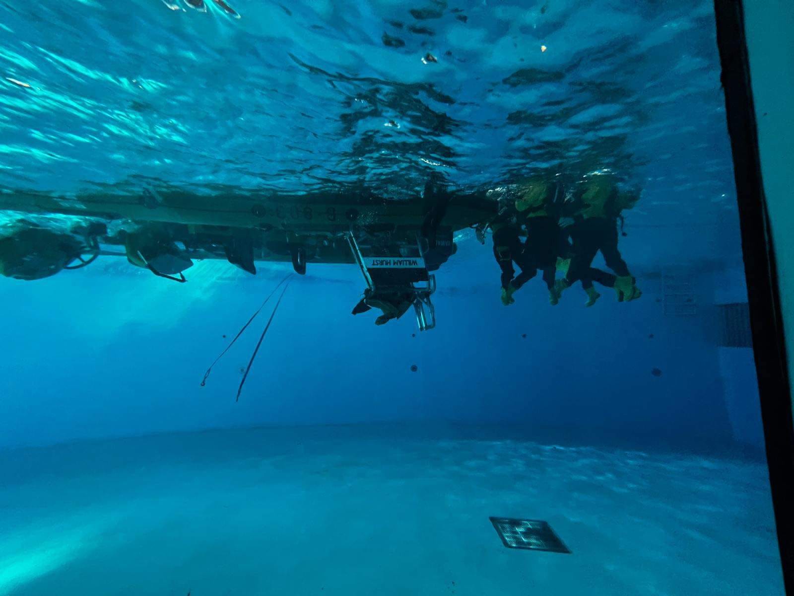 The underwater view