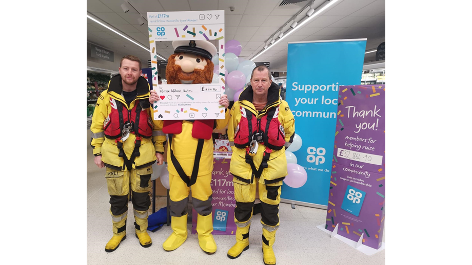 Rnli Merch Co-op Local Community Fund raises over £101,400 for RNLI in Scotland | RNLI