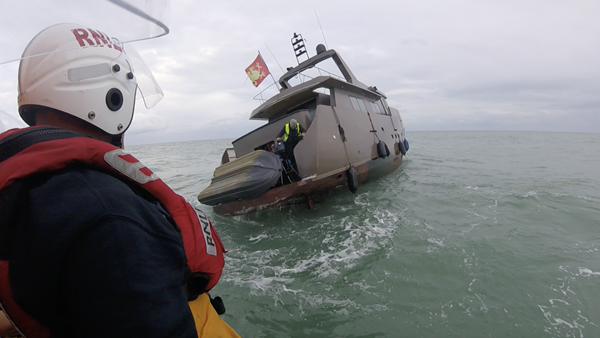 Rnli Launch Methods Newhaven RNLI launch to assist steel fishing vessel | RNLI