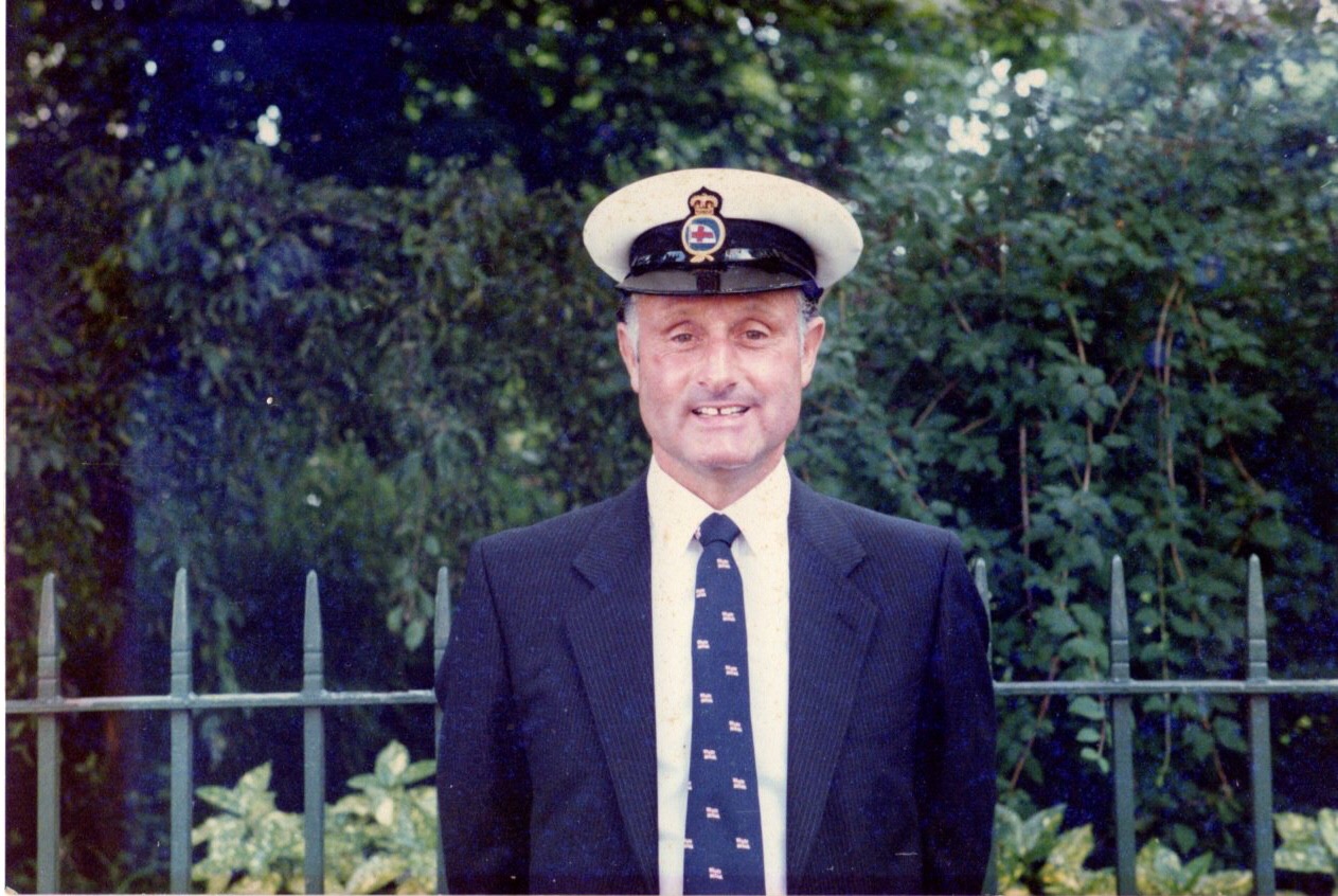 Geoff at The Queen’s Garden Party, in 1989