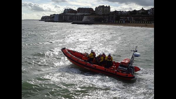 Rnli Launch Methods Ramsgate RNLI crew launch three times in one afternoon | RNLI