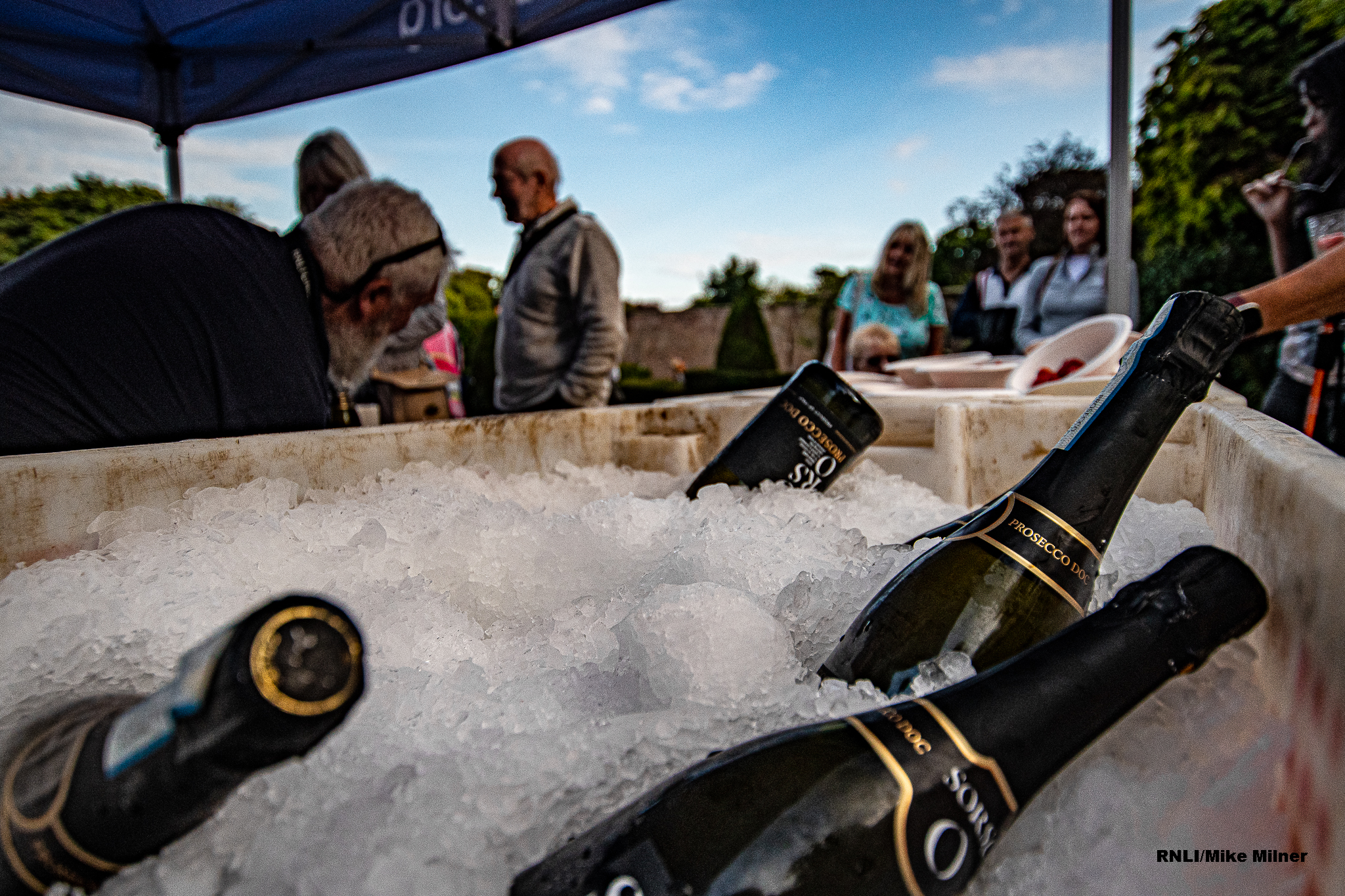 Prosecco on ice