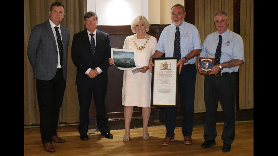 Mary Kilpatrick Troon RNLI celebrates 150 years with a civic reception and vellum ...