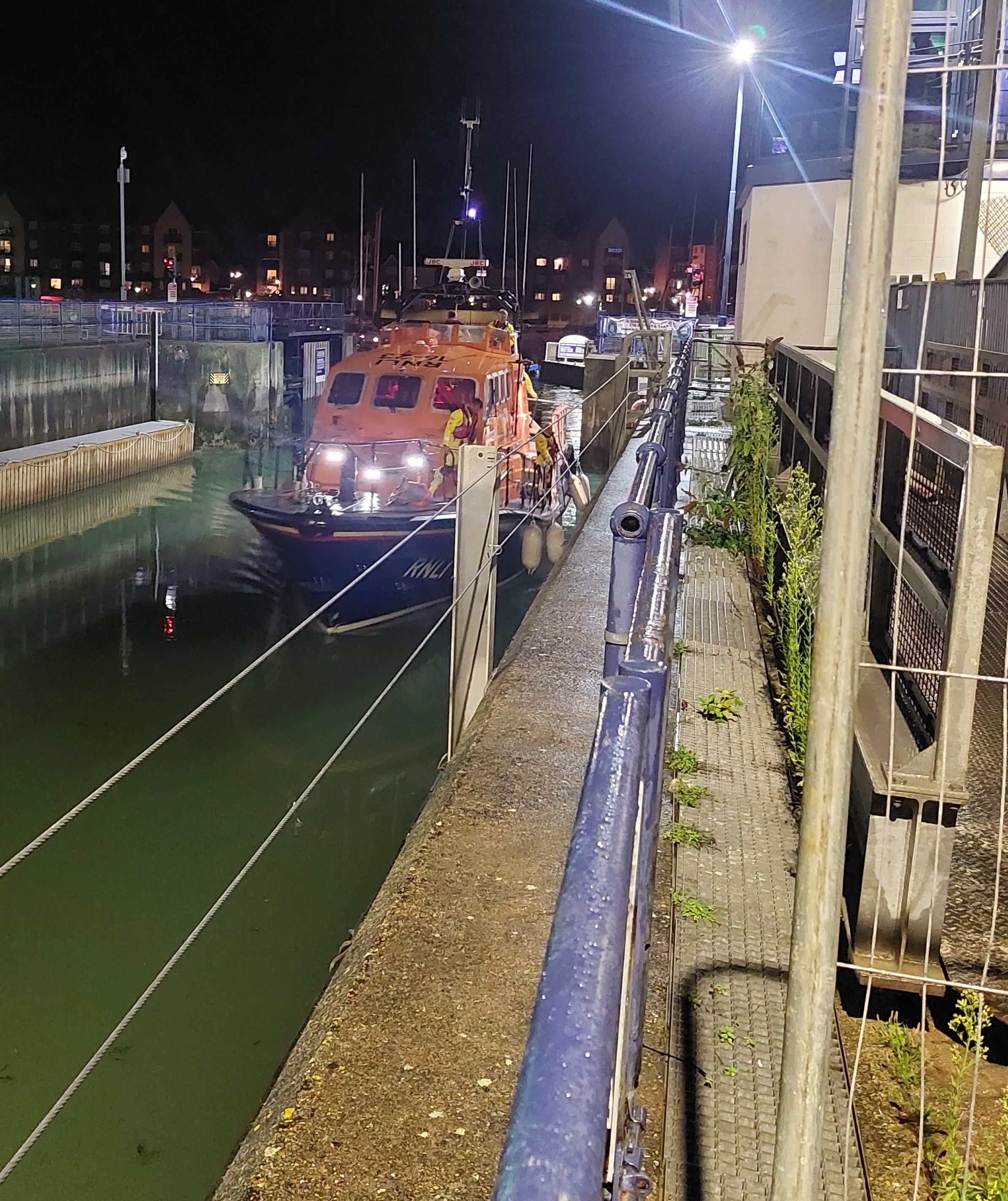 Rnli Night Late night call out for Eastbourne RNLI to broken down yacht | RNLI