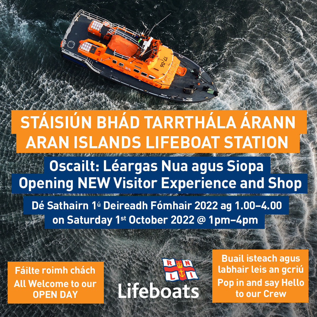 Aran Islands RNLI Visitor Experience and Shop official opening