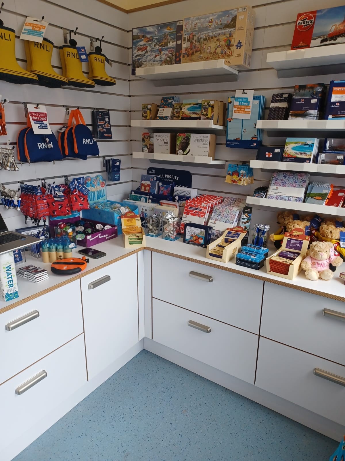 Inside Aran Islands RNLI's new shop