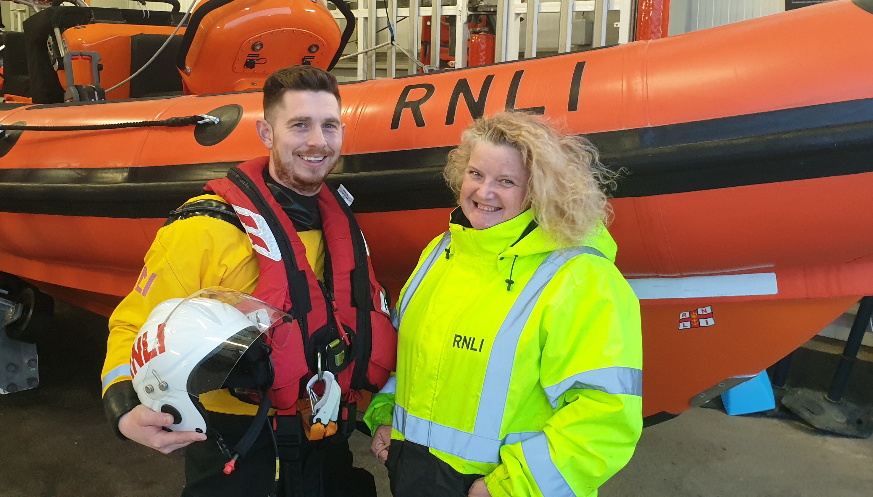Chris Risby New Helm L with Rachael Kirkham New LOM R 