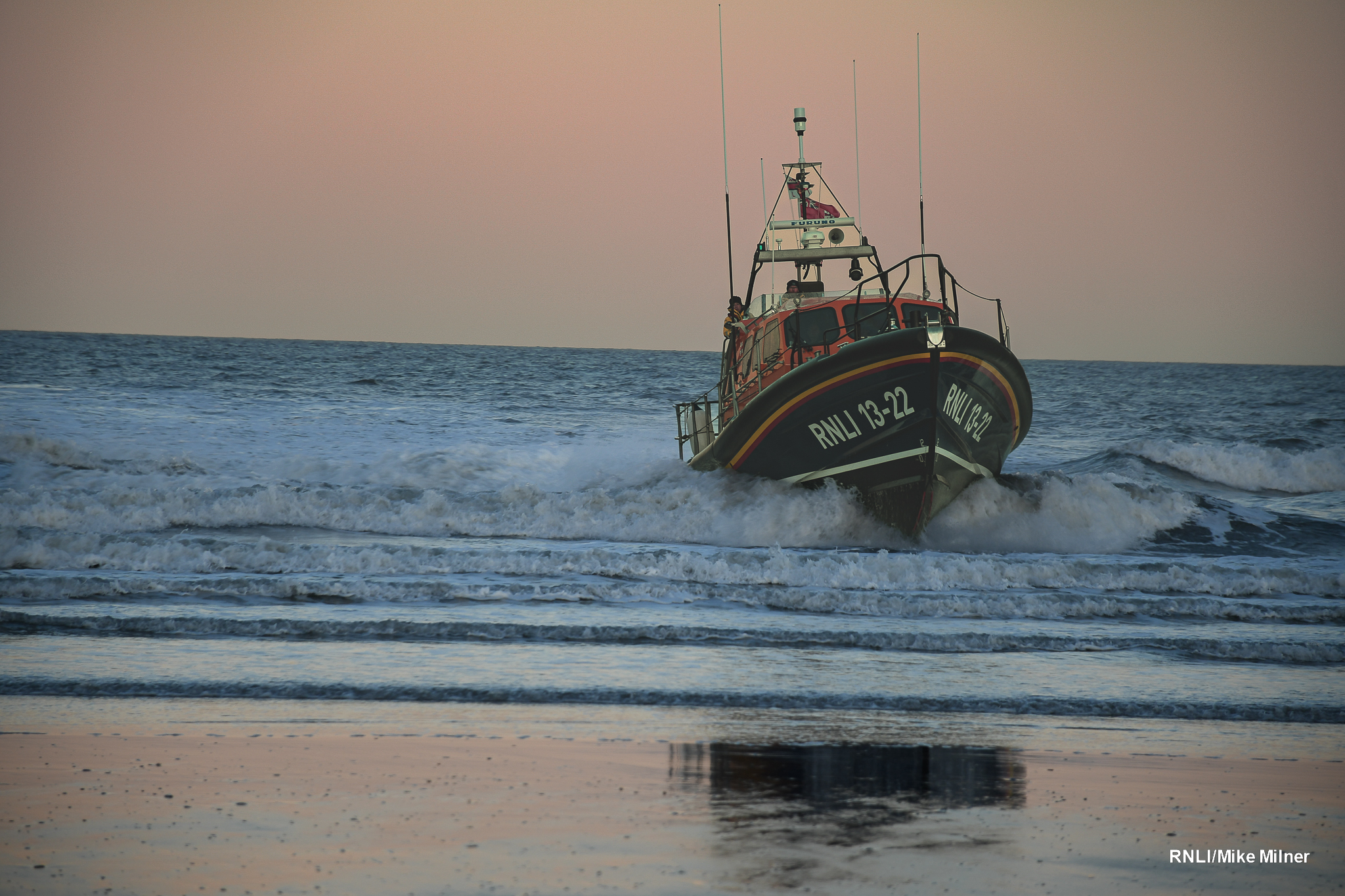 Safe return for Antony Patrick Jones and its volunteer crew.