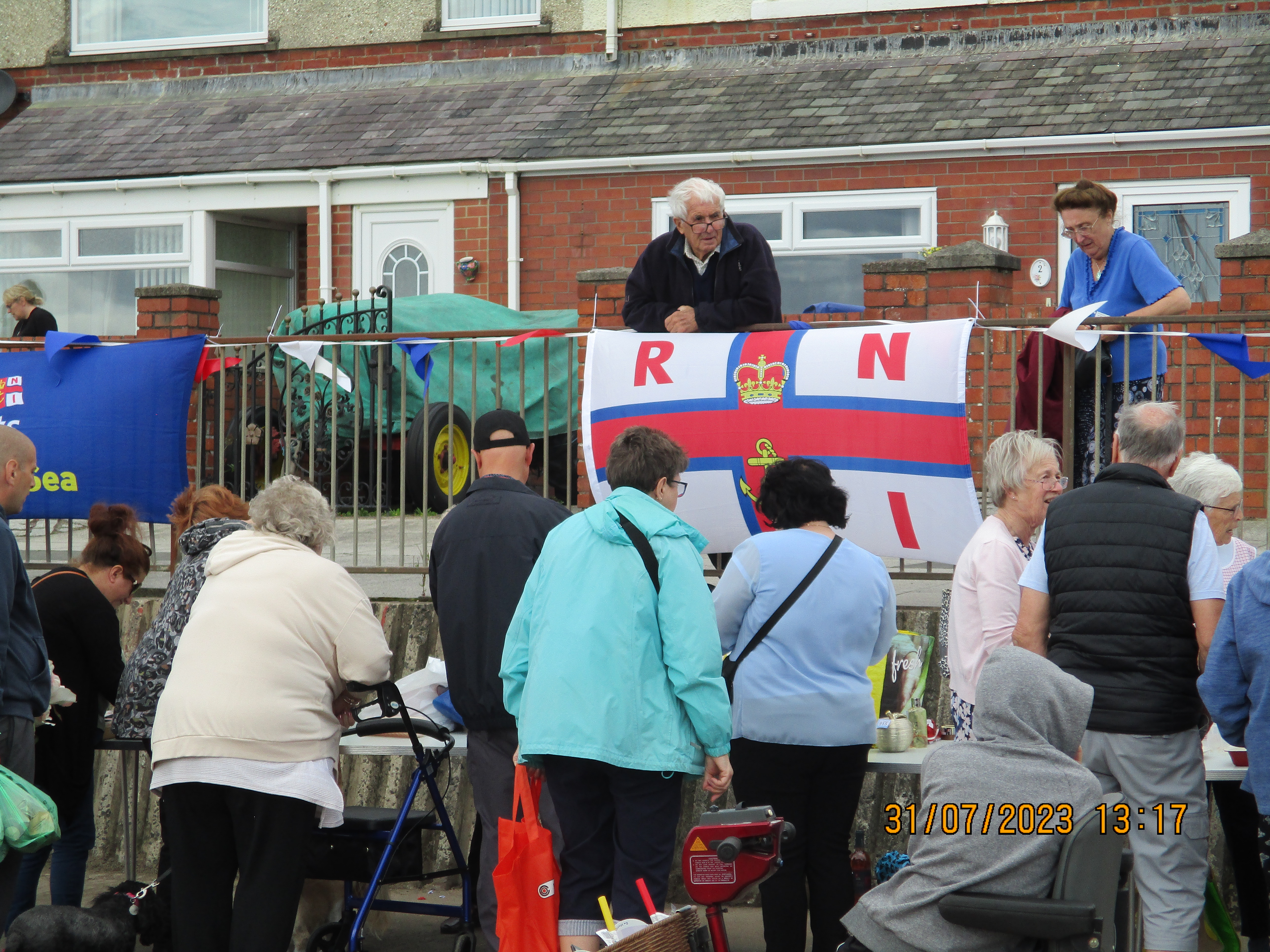 Fundraising in the boatyard