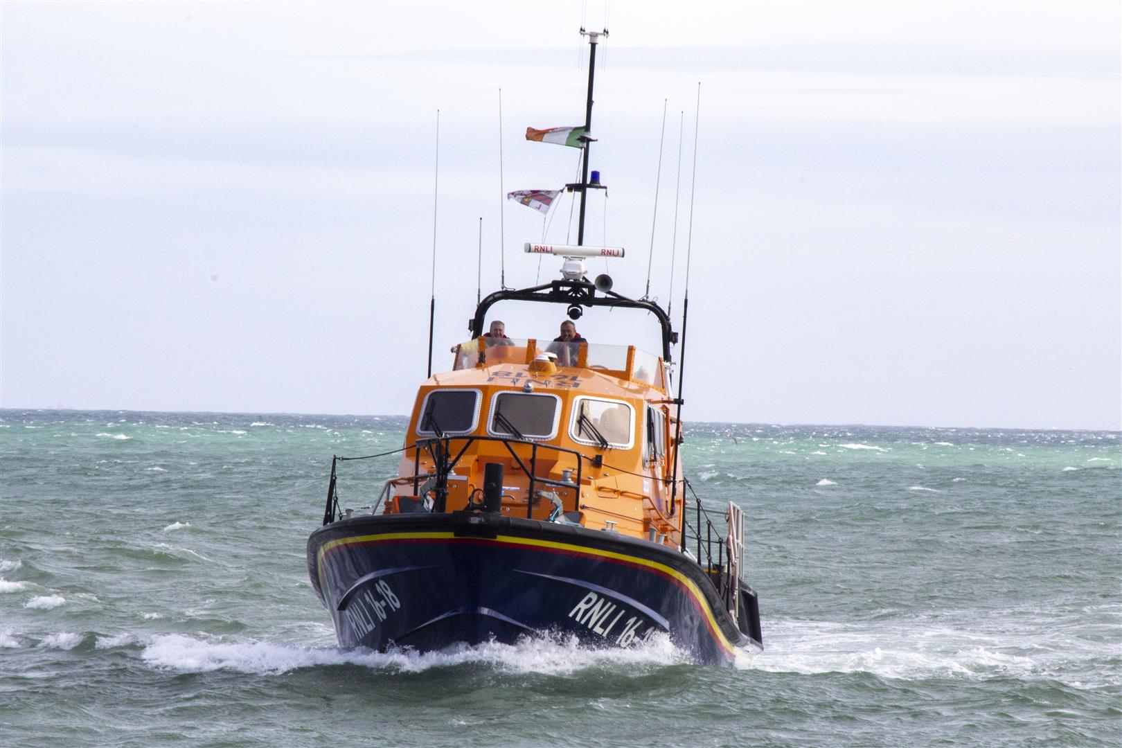 RNLB Killarney returning to Kilmore Quay