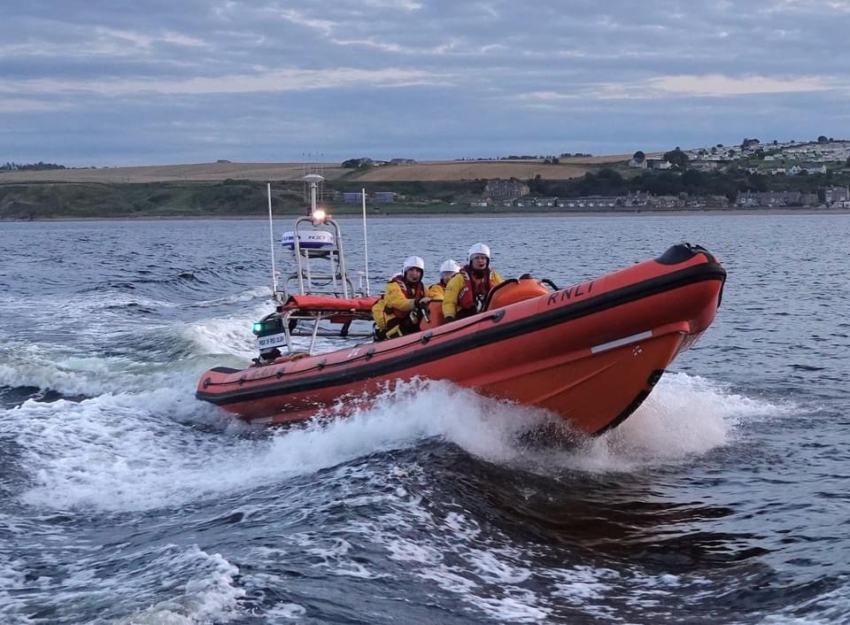 Berwick-upon-Tweed Inshore lifeboat Atlantic 85