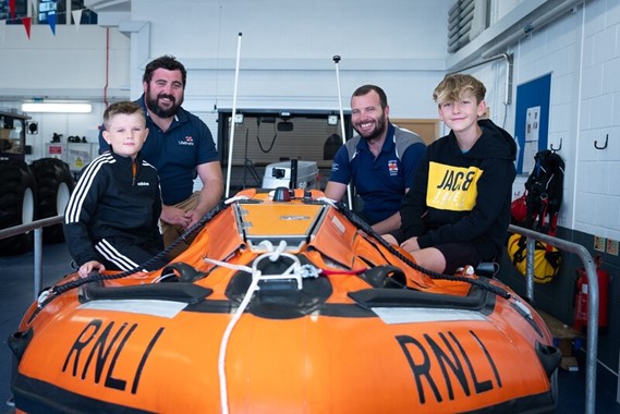 Dexter Bowen, Nathan Gower, Lee Howells and Theo Pulman