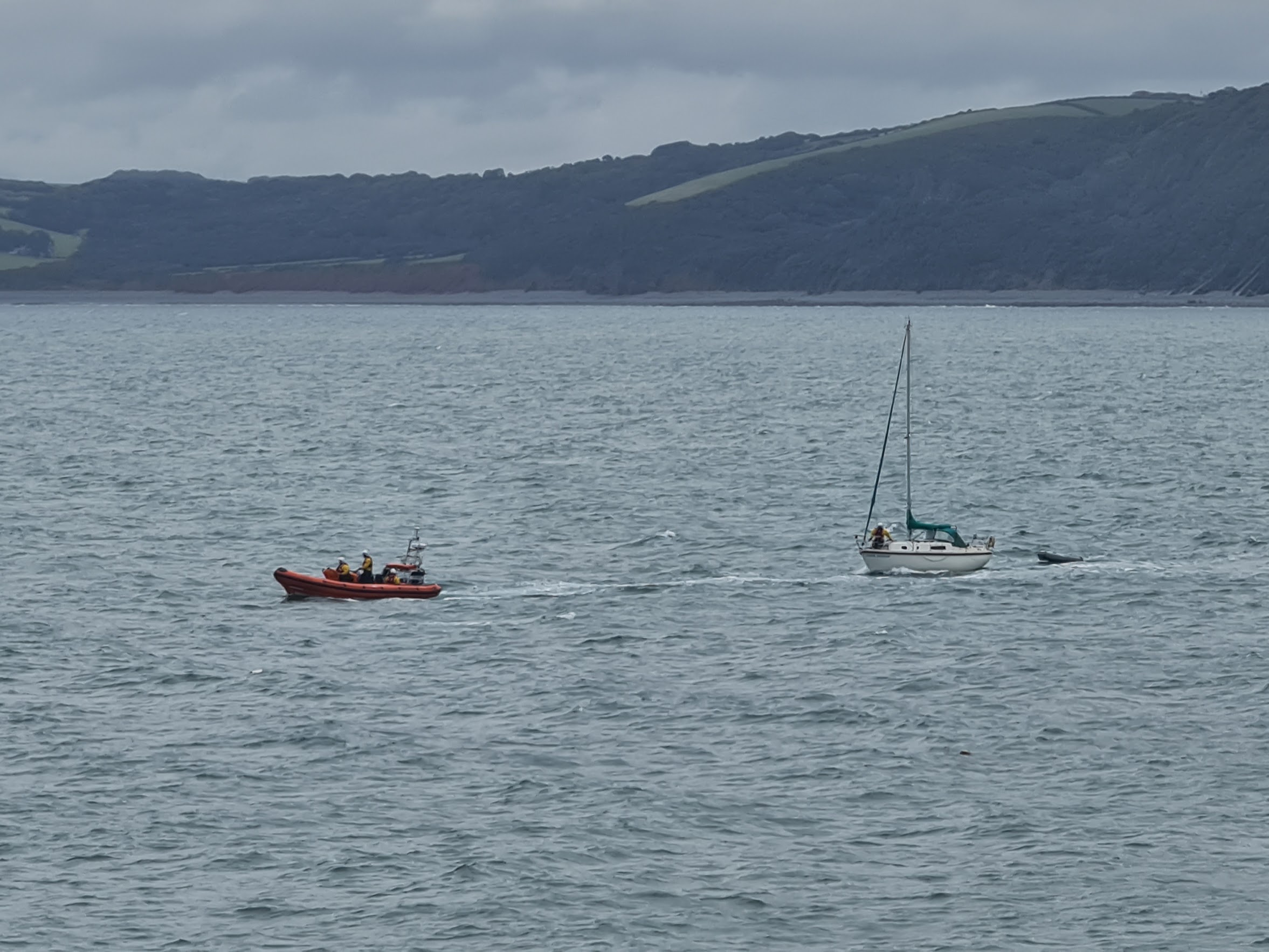 RNLI Clovelly rescue