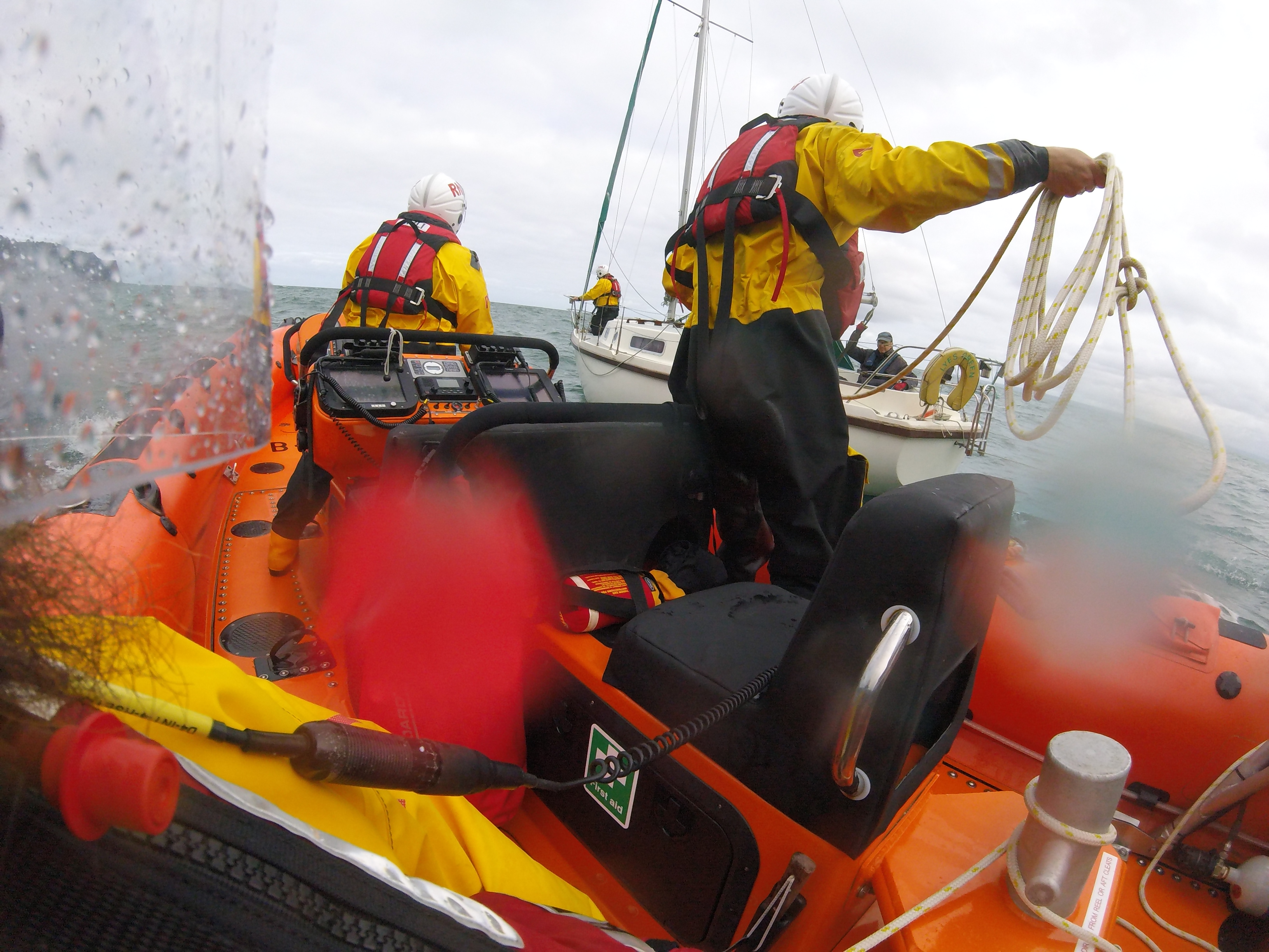 RNLI Clovelly rescue
