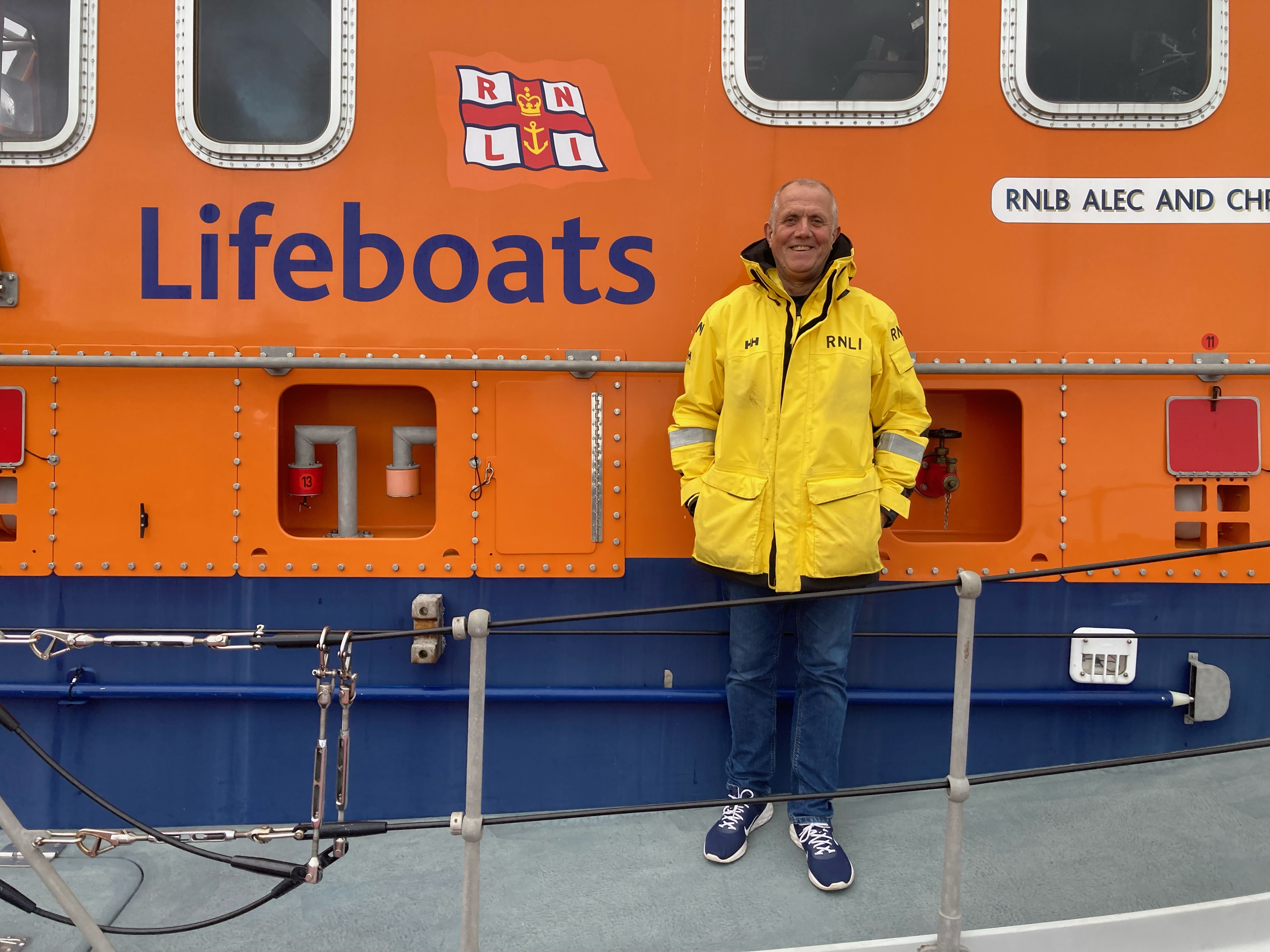 Barney at Torbay RNLI