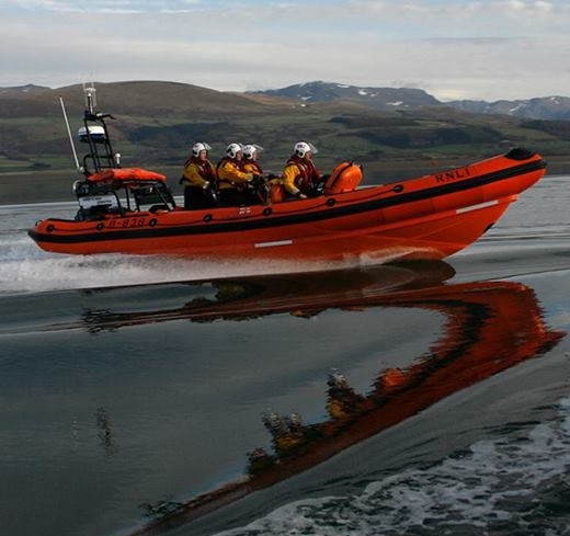 Beaumaris Lifeboat on the Menai Strait