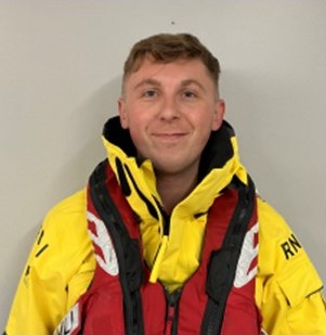 Stewart Riley - trainee crew at Aberdeen RNLI lifeboat station