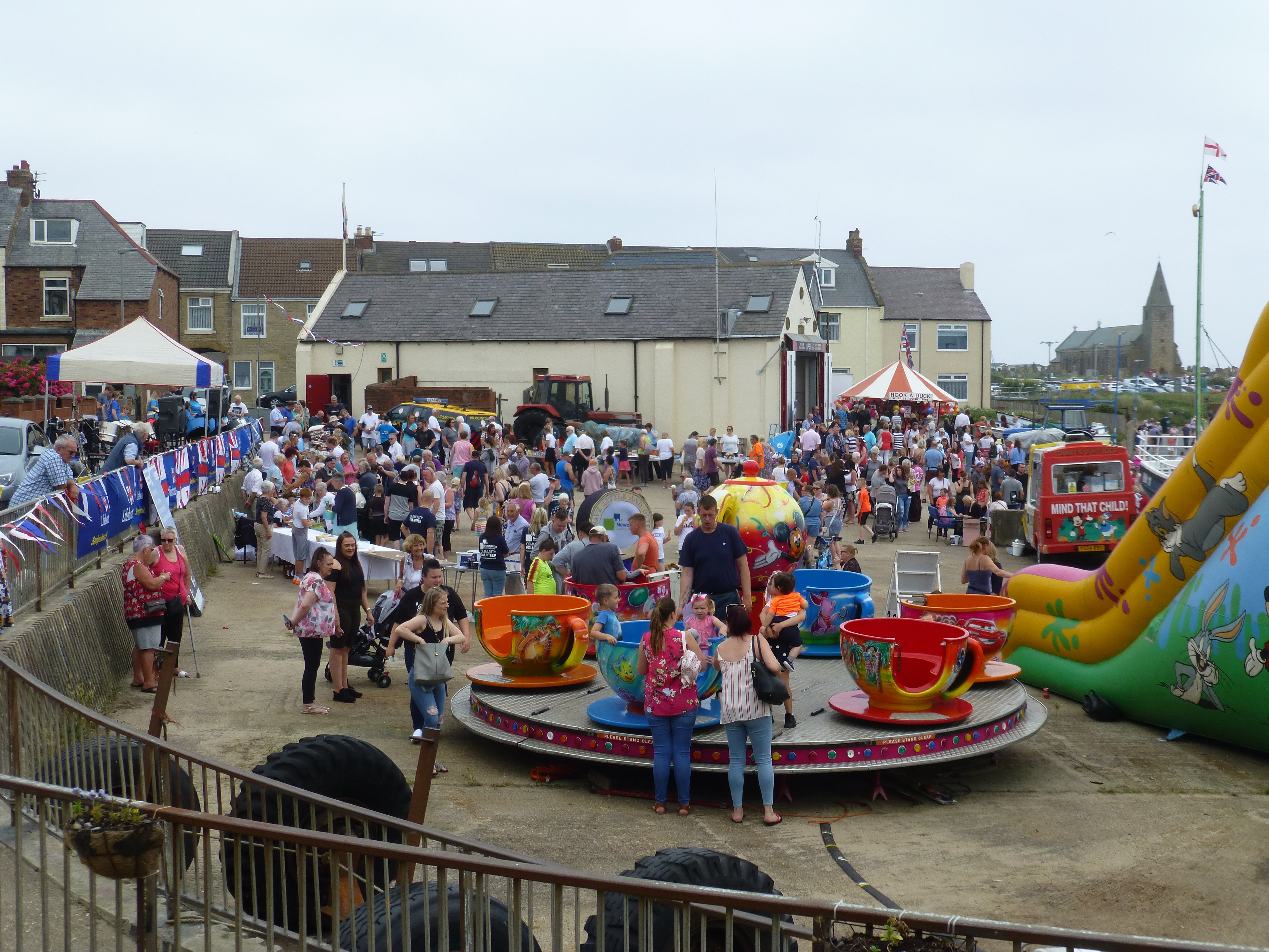 View across the lifeboat day event