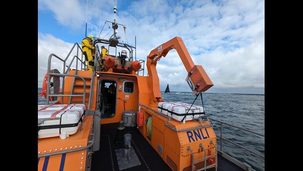 Rnli Rib Engine Yarmouth RNLI among multiple launches during Round the Island race | RNLI