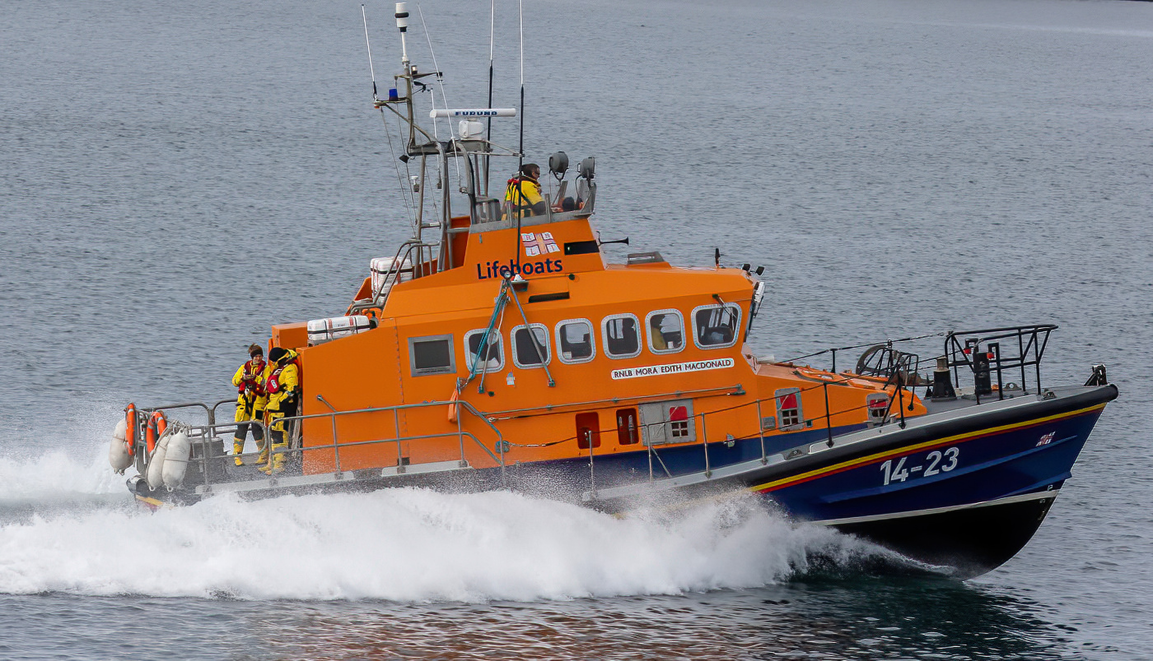 Library image of lifeboat on service