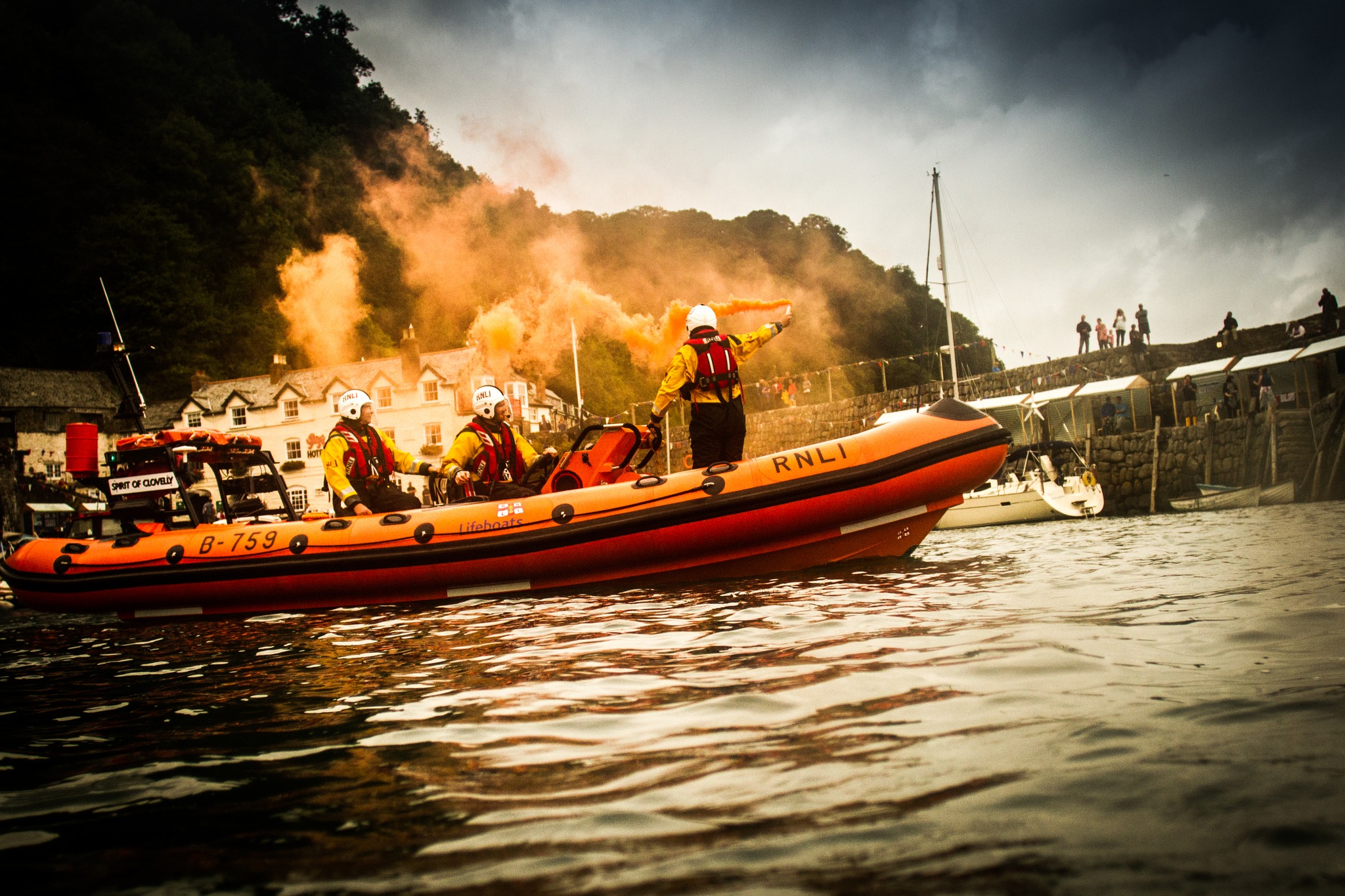 Clovelly lifeboat