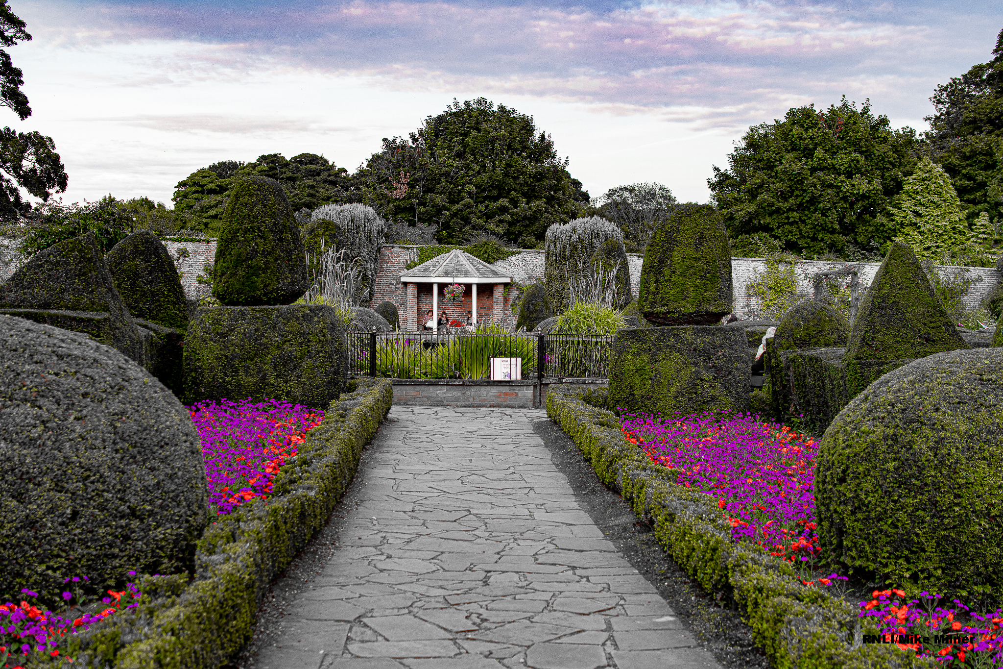 Inside the Walled Garden, Sewerby.