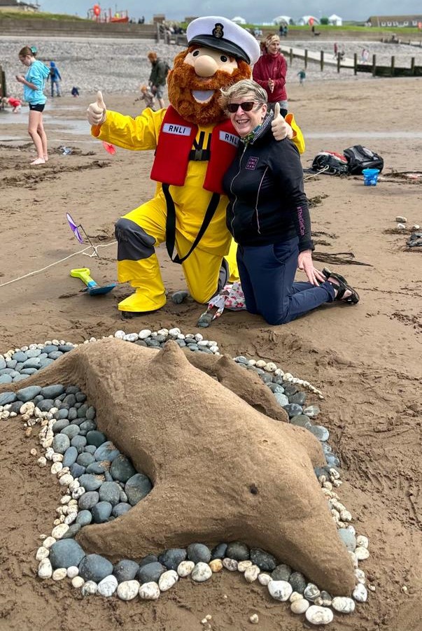 One of the many great sand sculptures