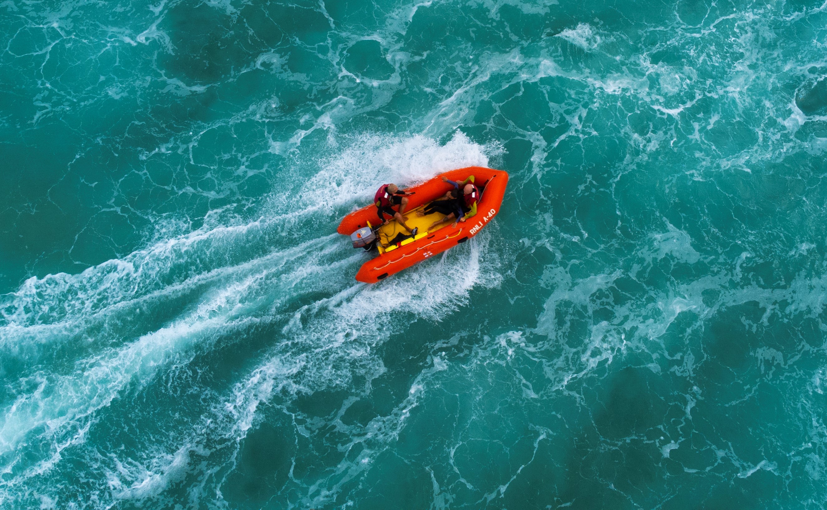 IRB Deploying in the sea