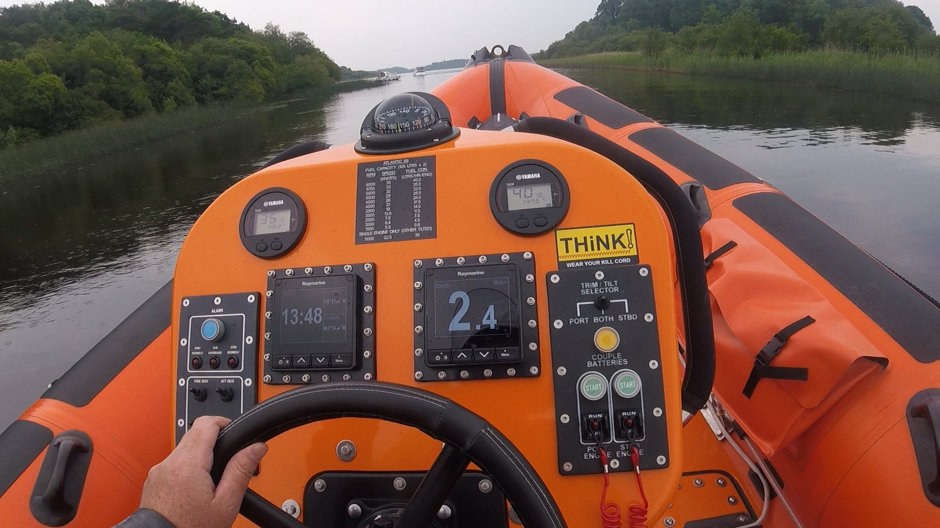 Carrybridge RNLI assist 10 people in 2 separate rescues over a busy weekend