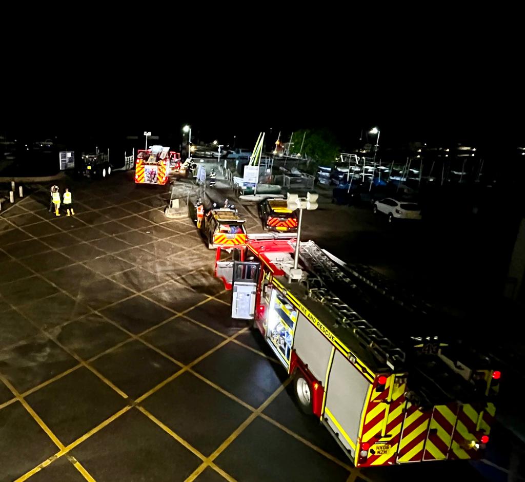 Emergency services at the lifeboat station