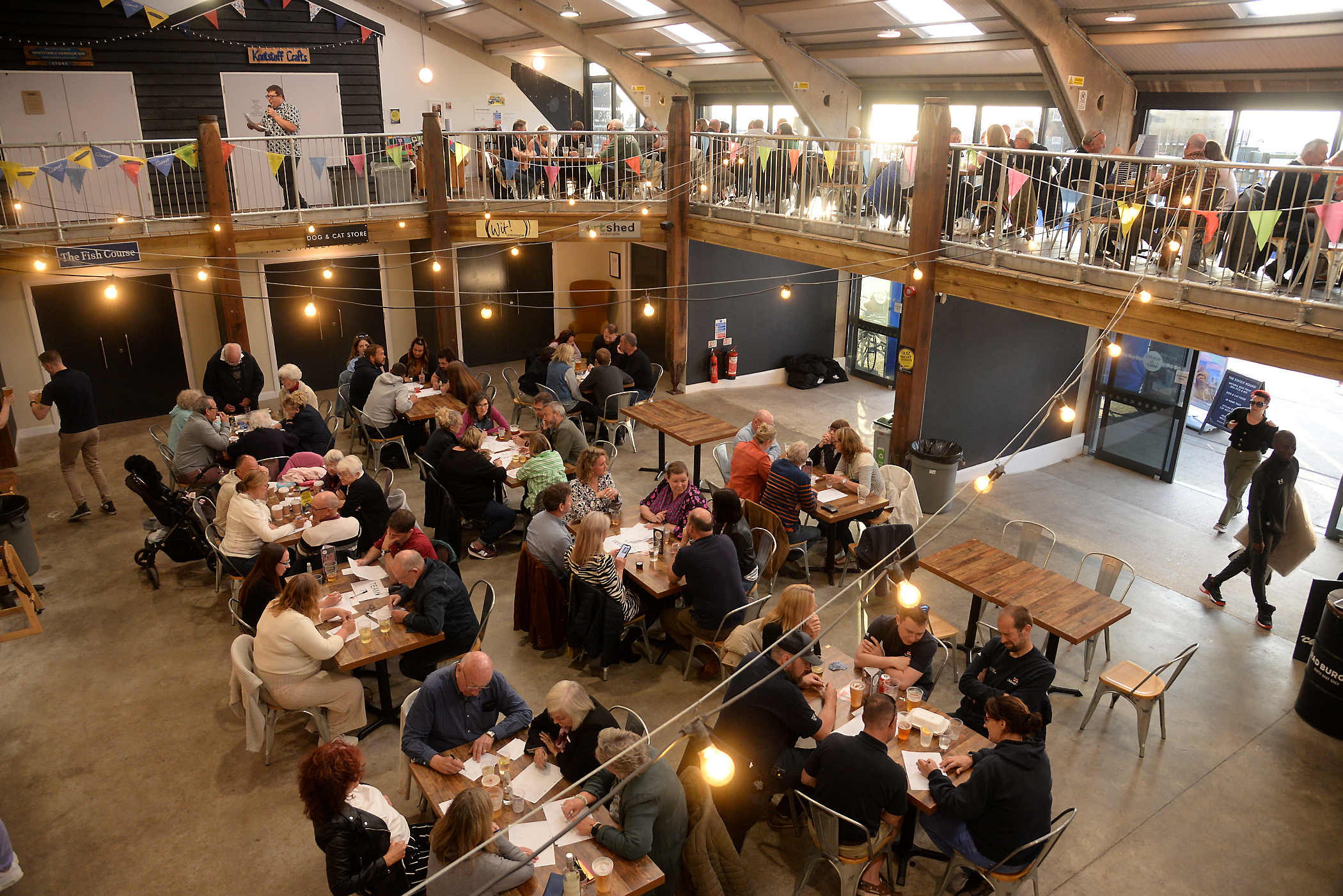 The Whitstable Lifeboat 'Quiz' evening held in the South Quay Shed on Saturday 27th May.
