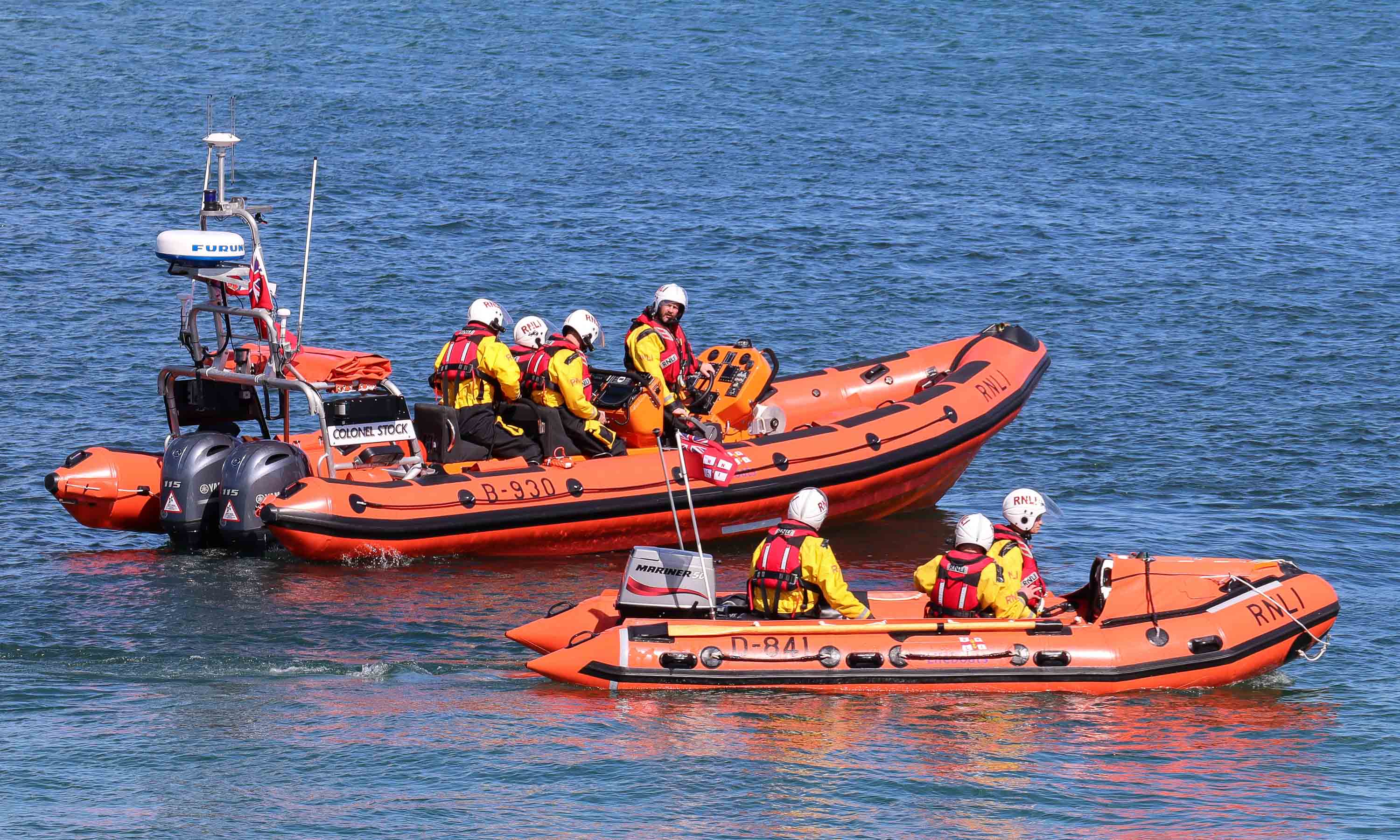 Margate RNLI's B class and D class lifeboats. (RNLI Margate)