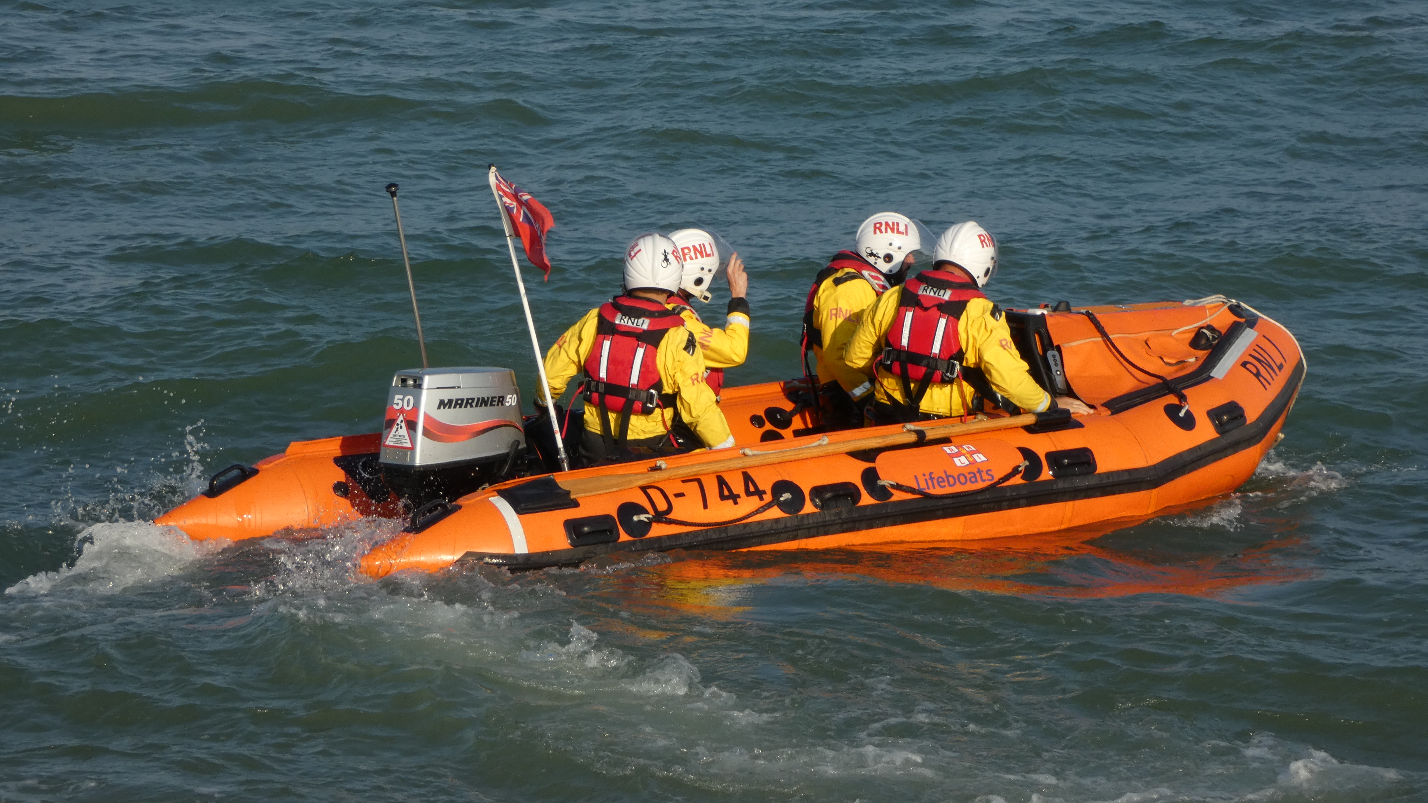 D Class going afloat