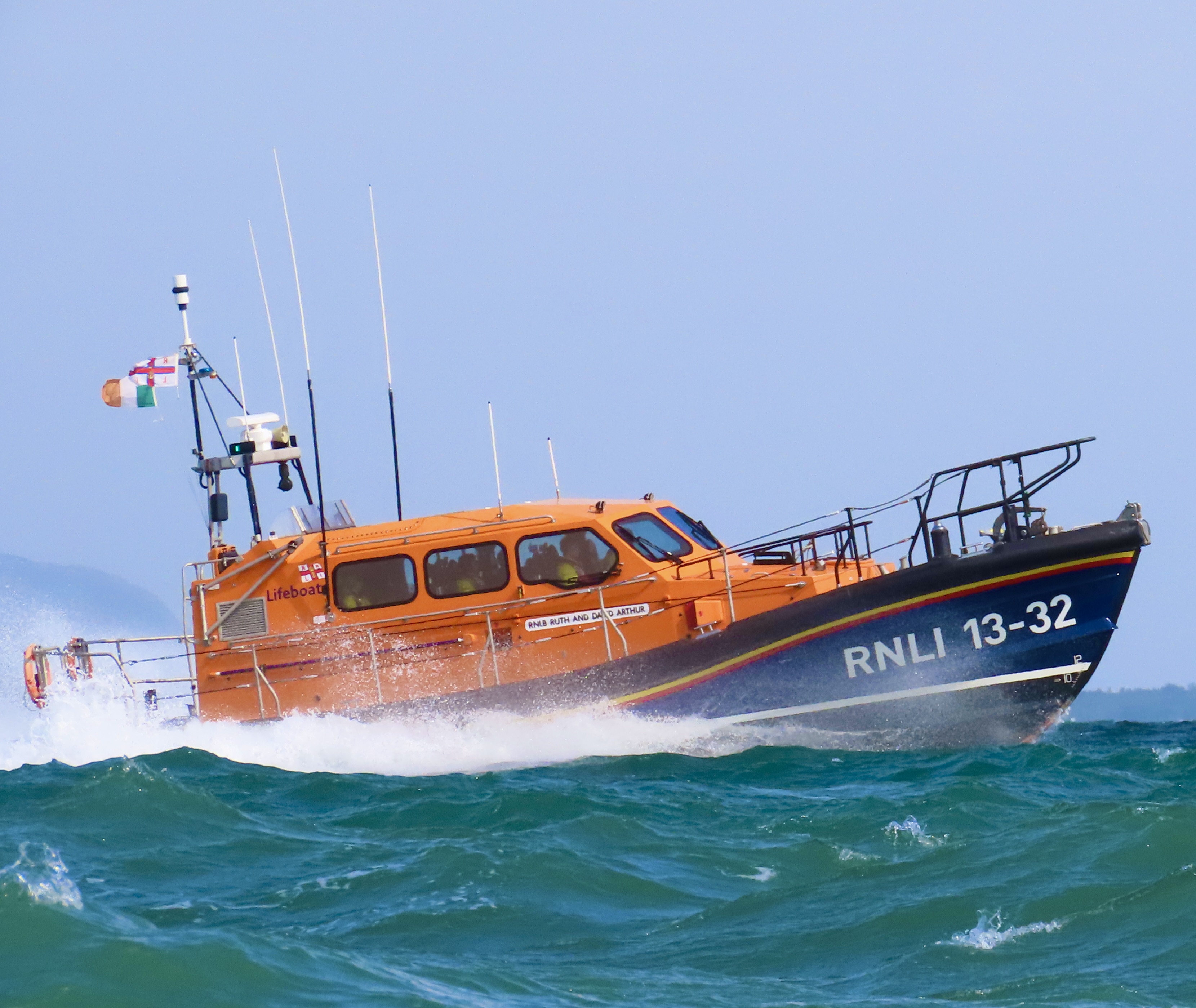 RNLB Ruth and David Arthur at Wicklow (File photo)