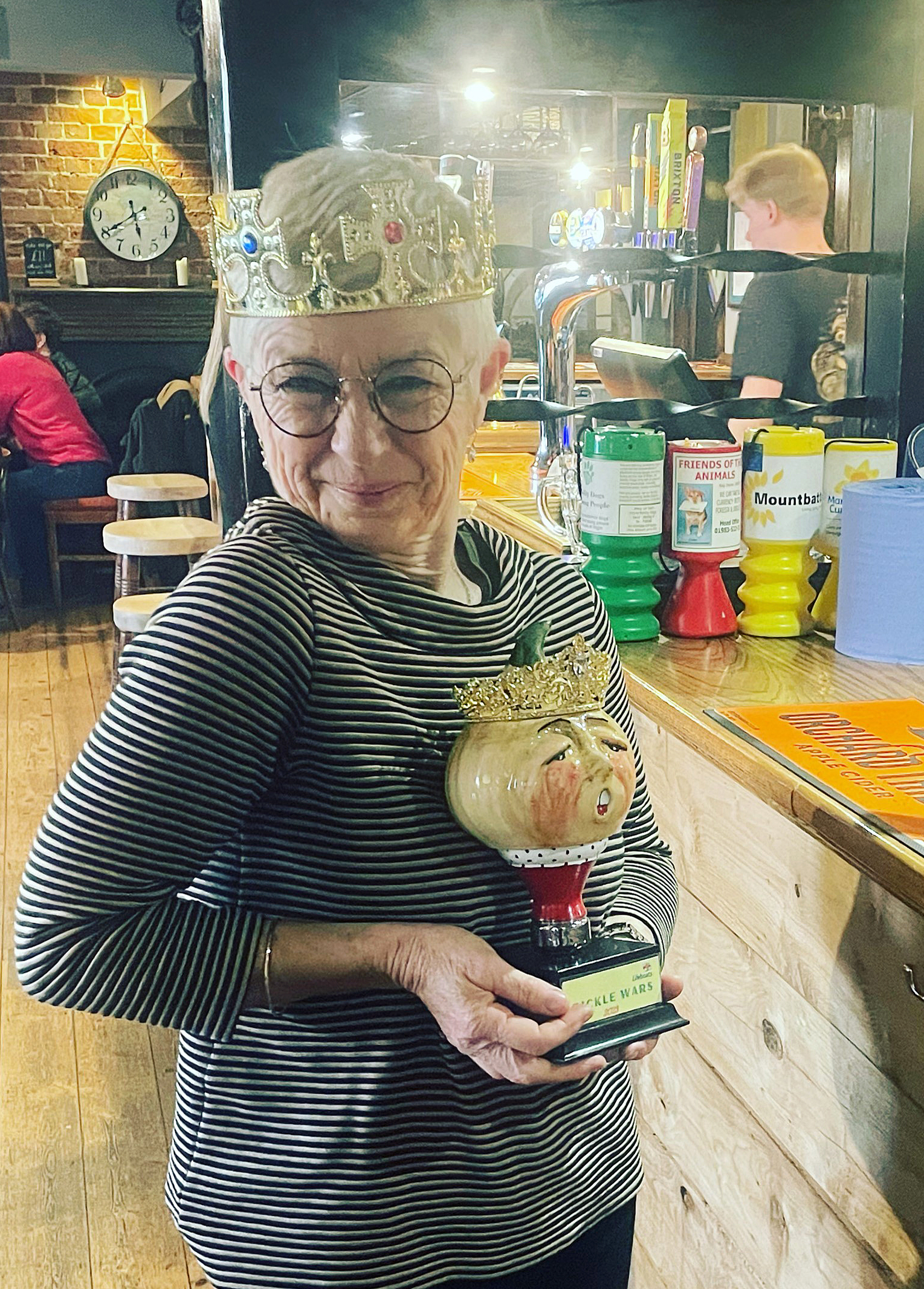 Ginny Orrey, the Woodvale’s Pickle Queen.