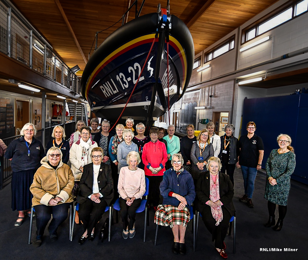 Bridlington RNLI volunteers celebrate International Women's day
